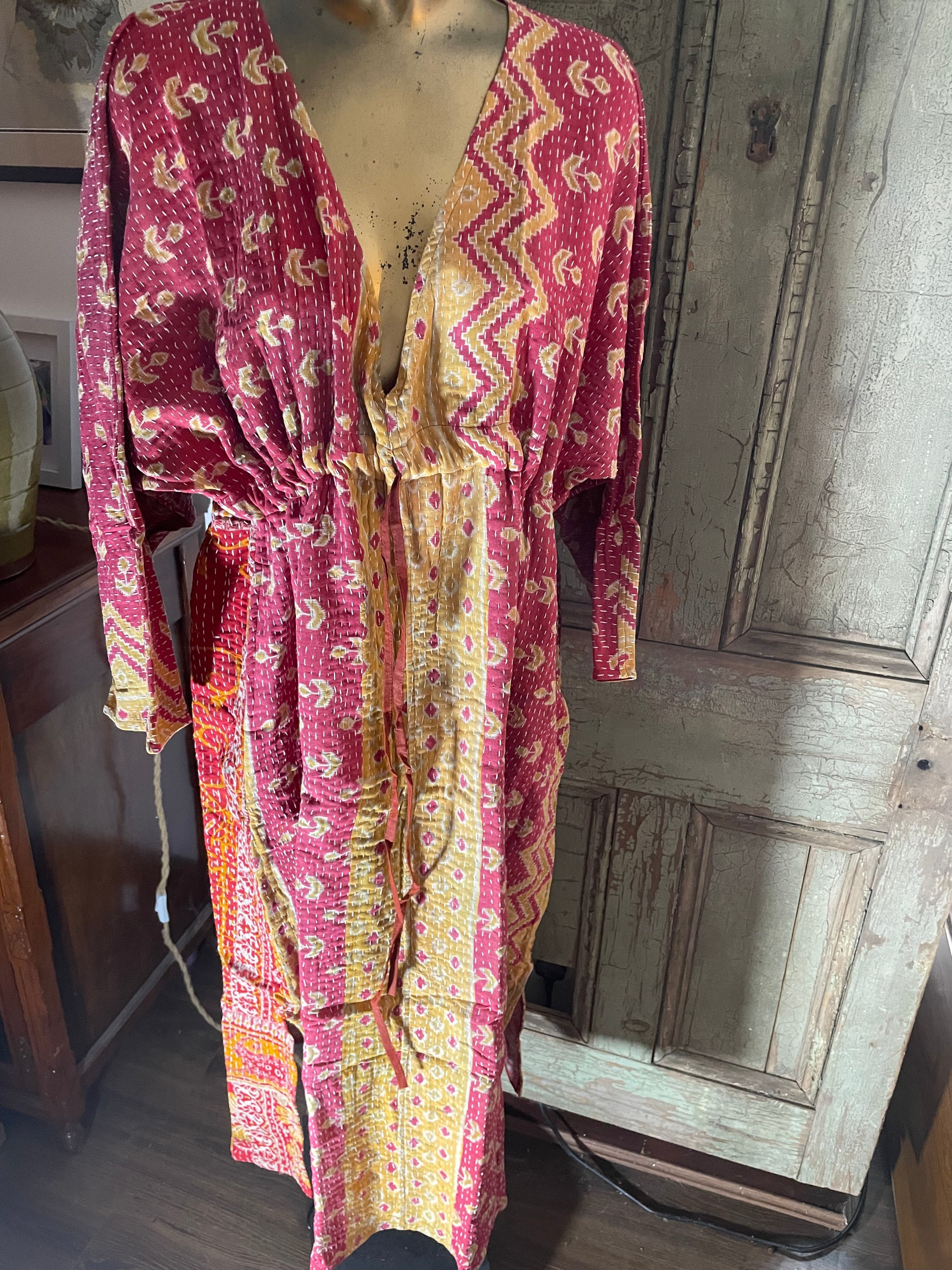 Free Size Kantha Dress