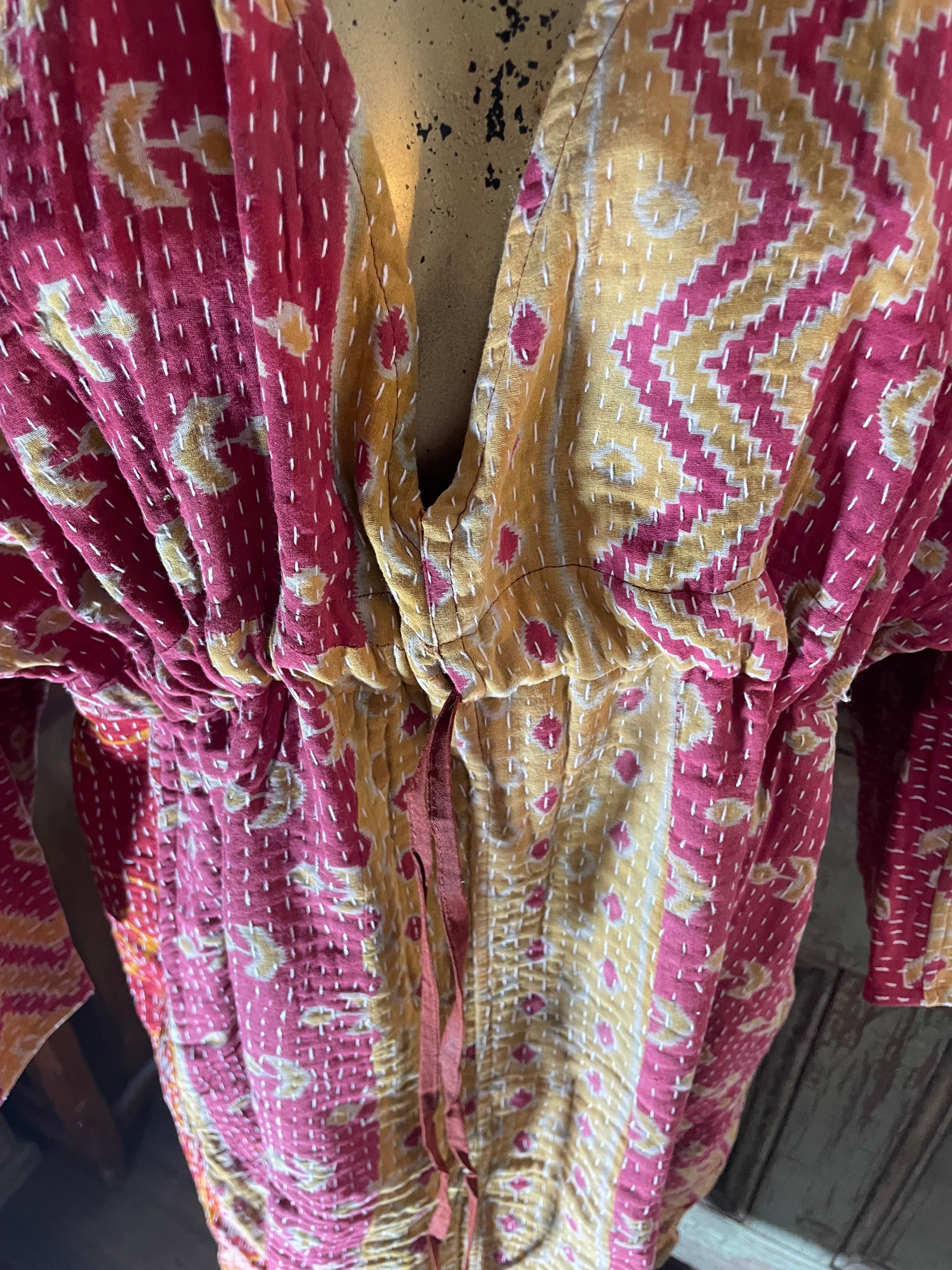 Free Size Kantha Dress