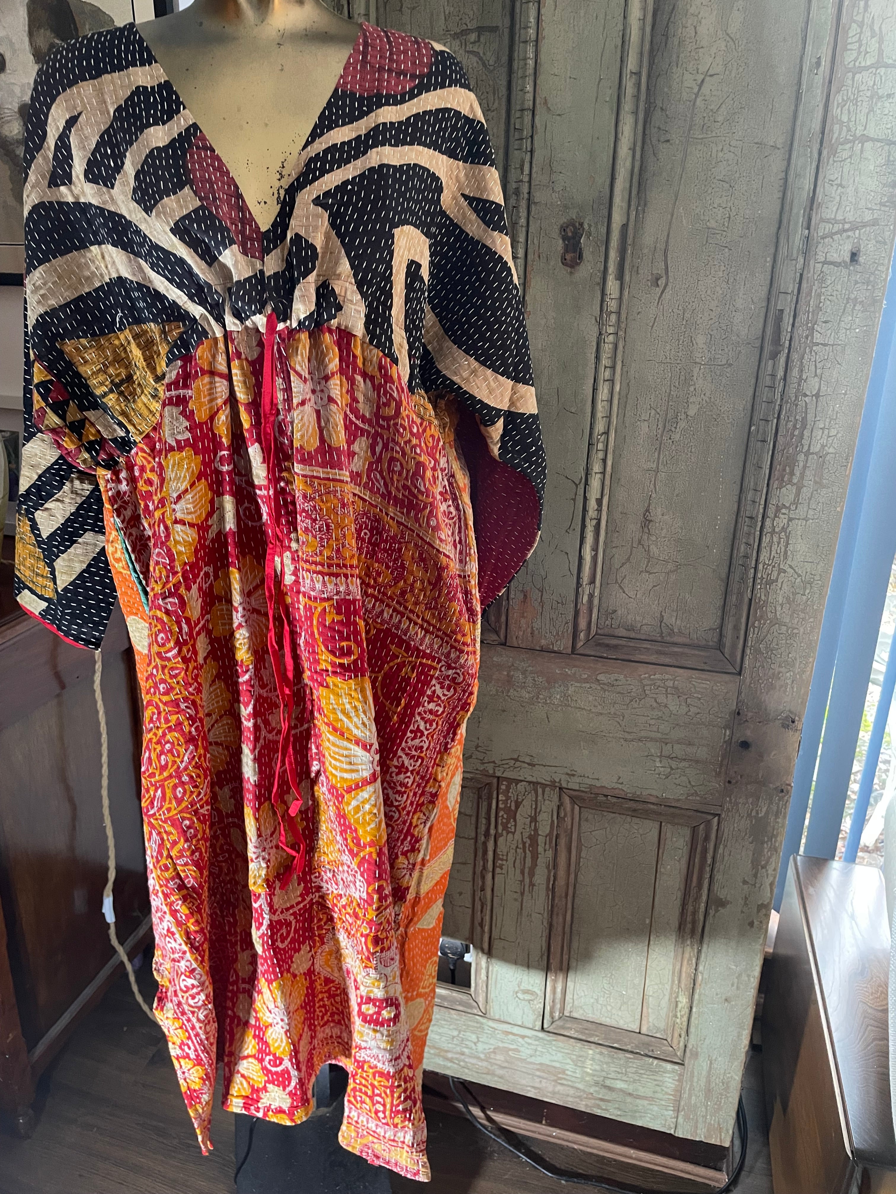 Free Size Kantha Dress