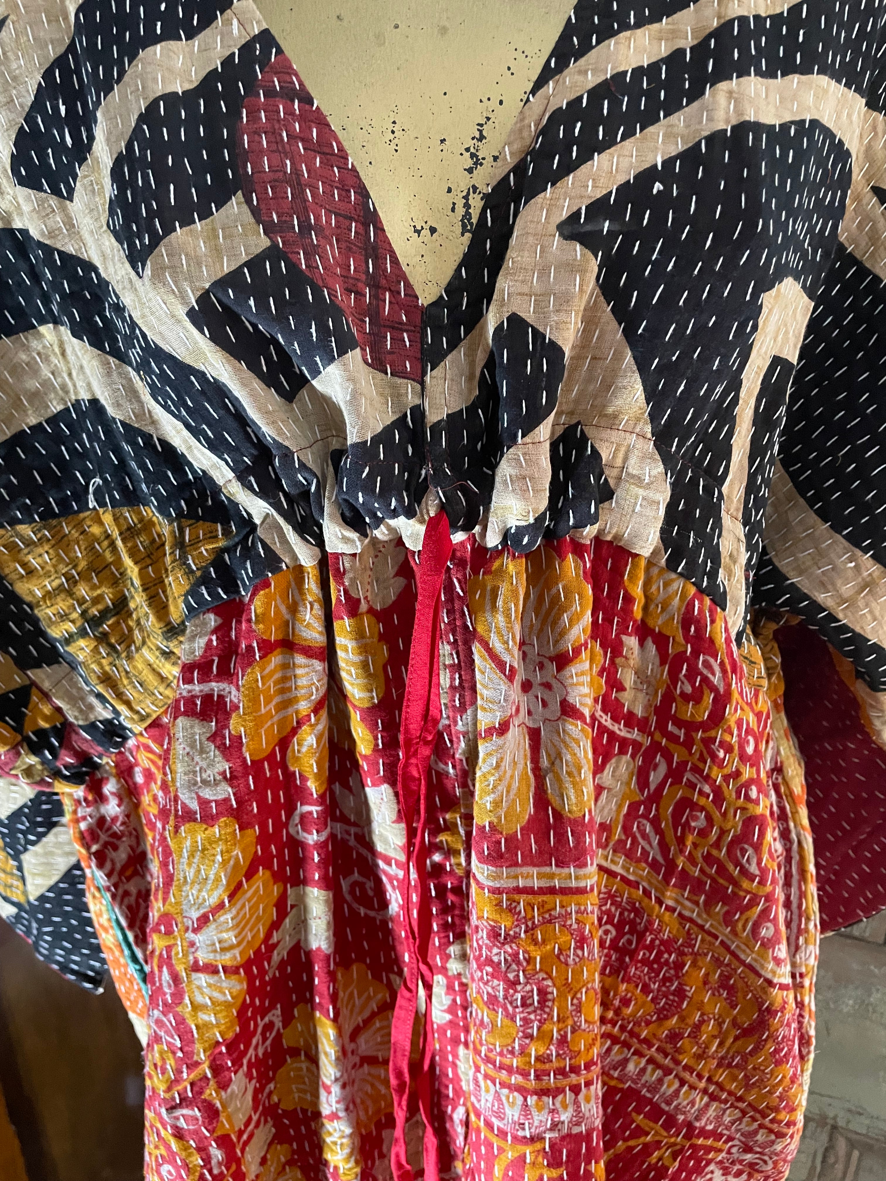 Free Size Kantha Dress