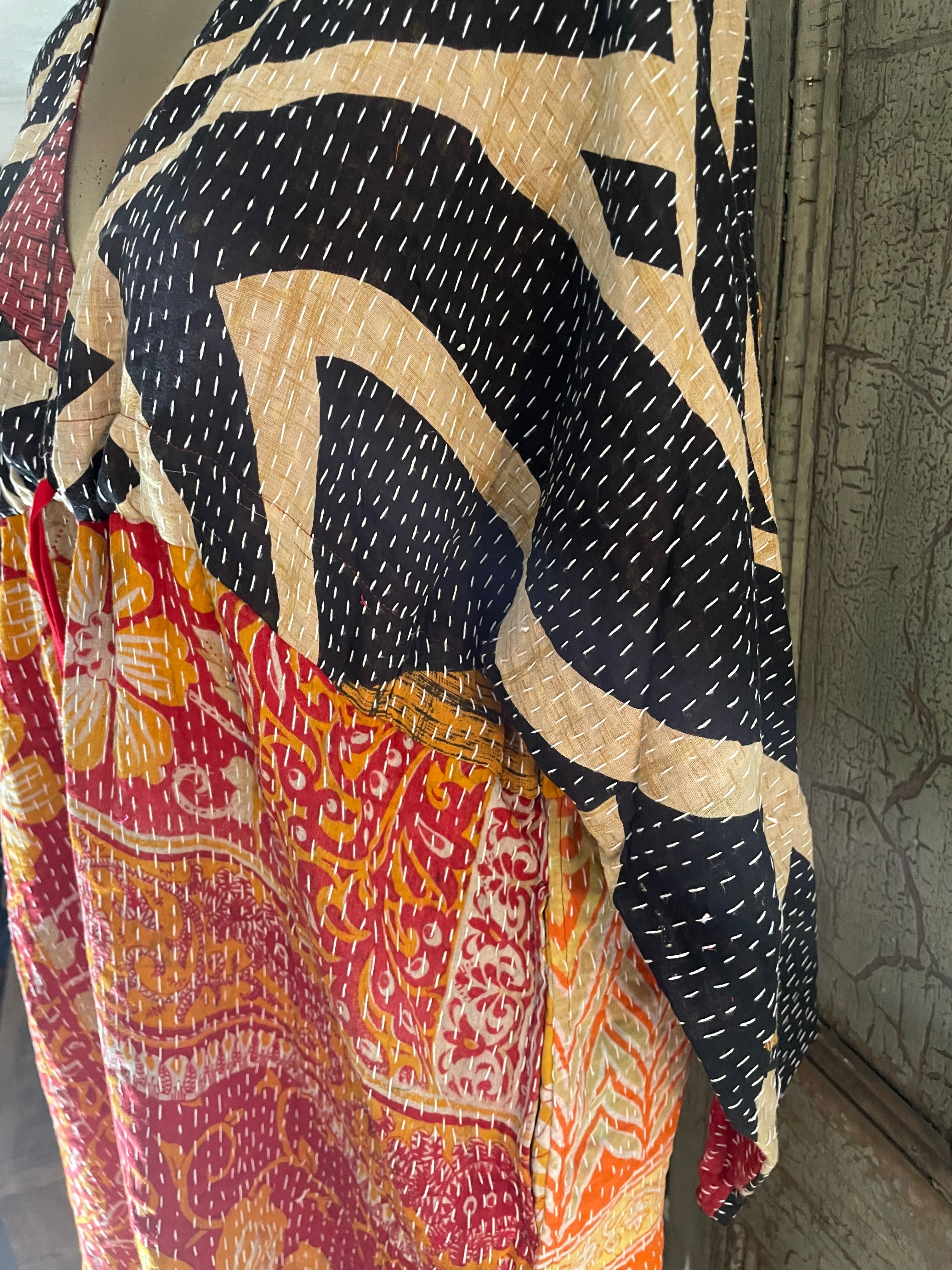 Free Size Kantha Dress