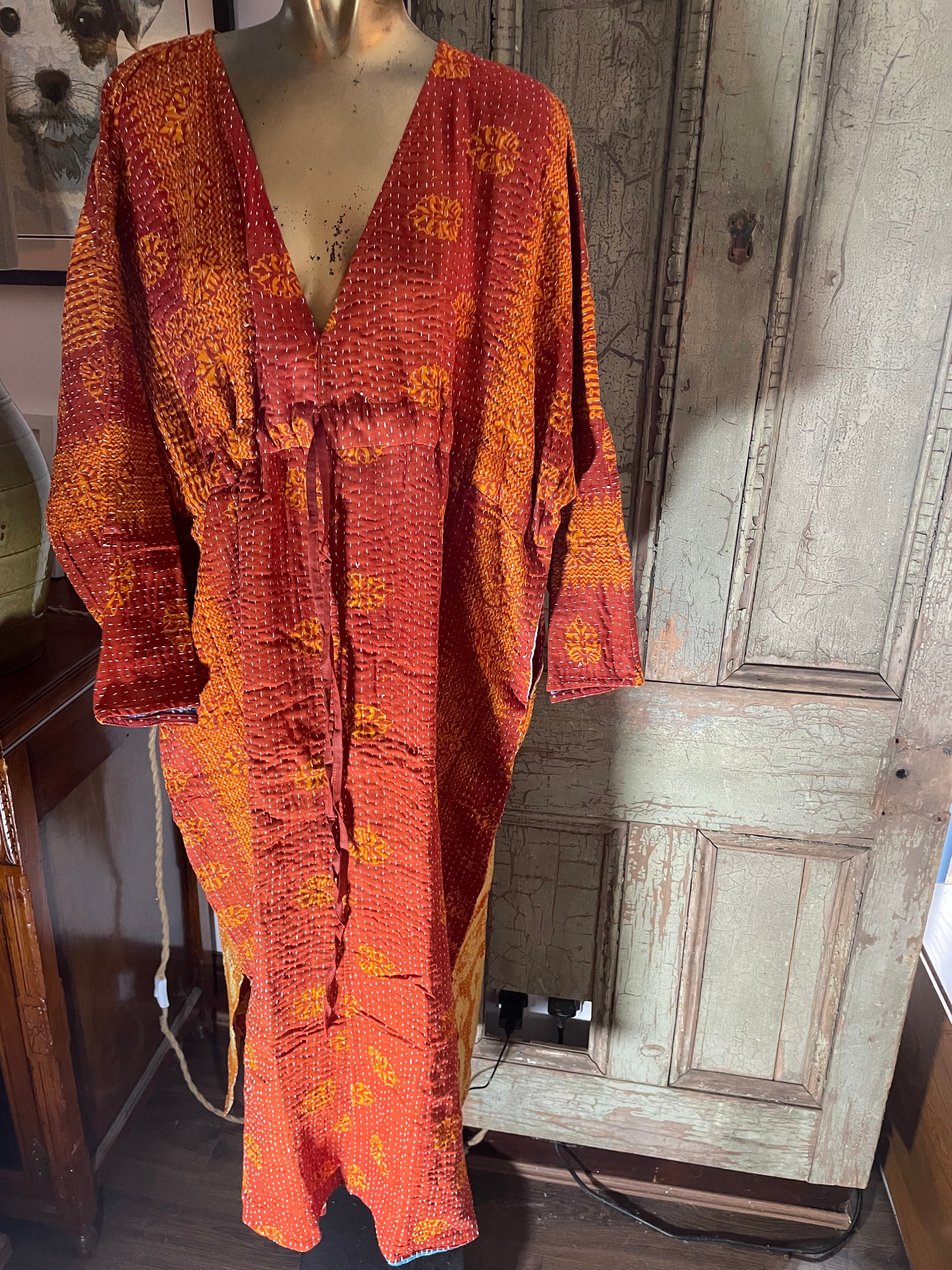 Free Size Kantha Dress