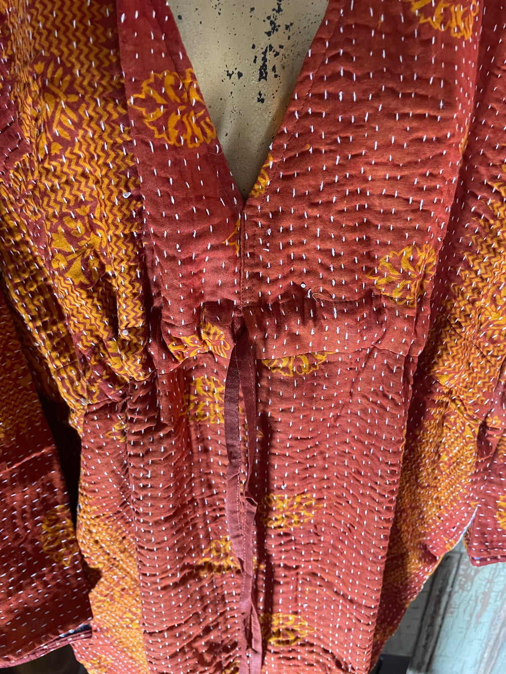 Free Size Kantha Dress