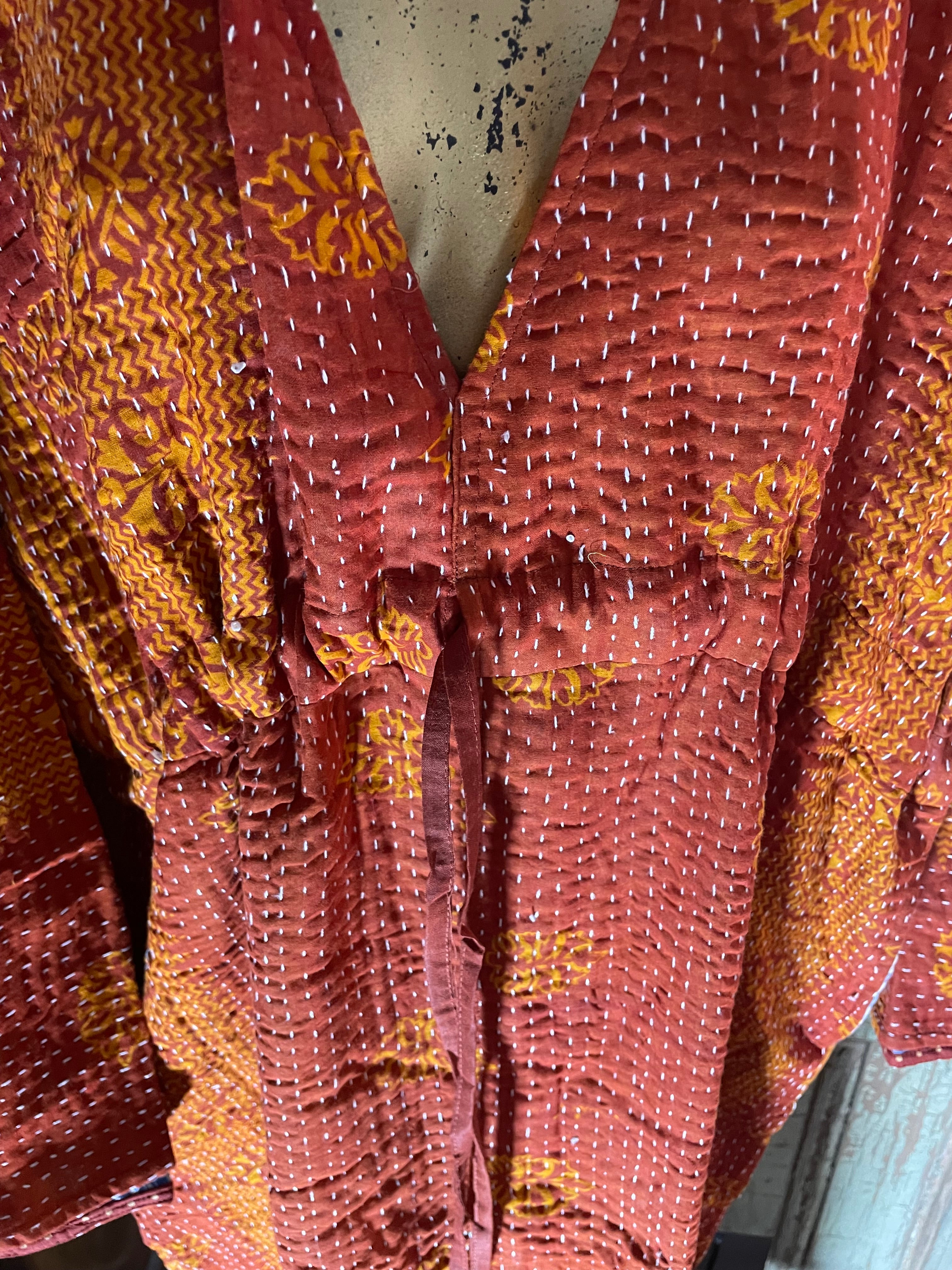 Free Size Kantha Dress