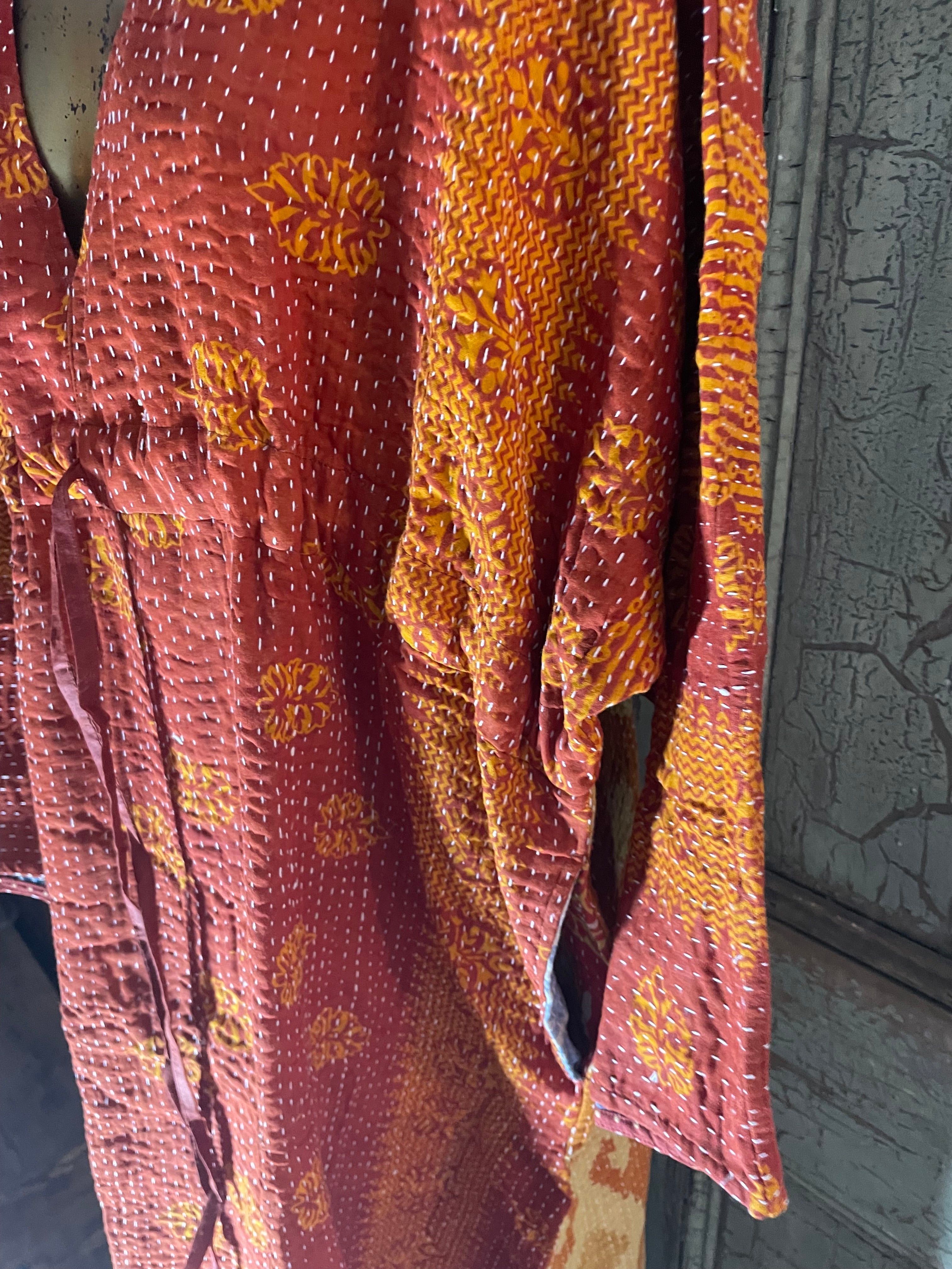 Free Size Kantha Dress