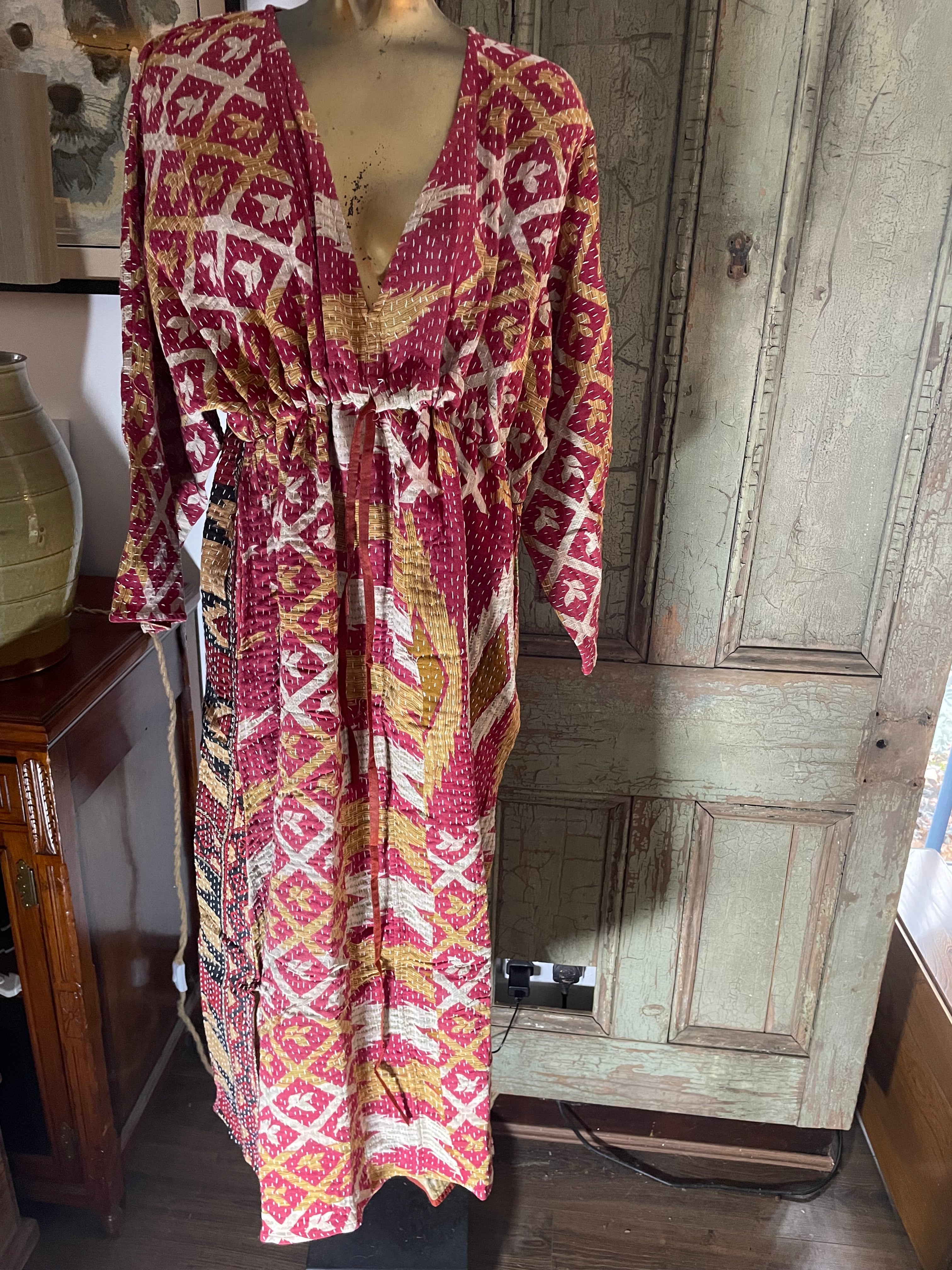 Free Size Kantha Dress