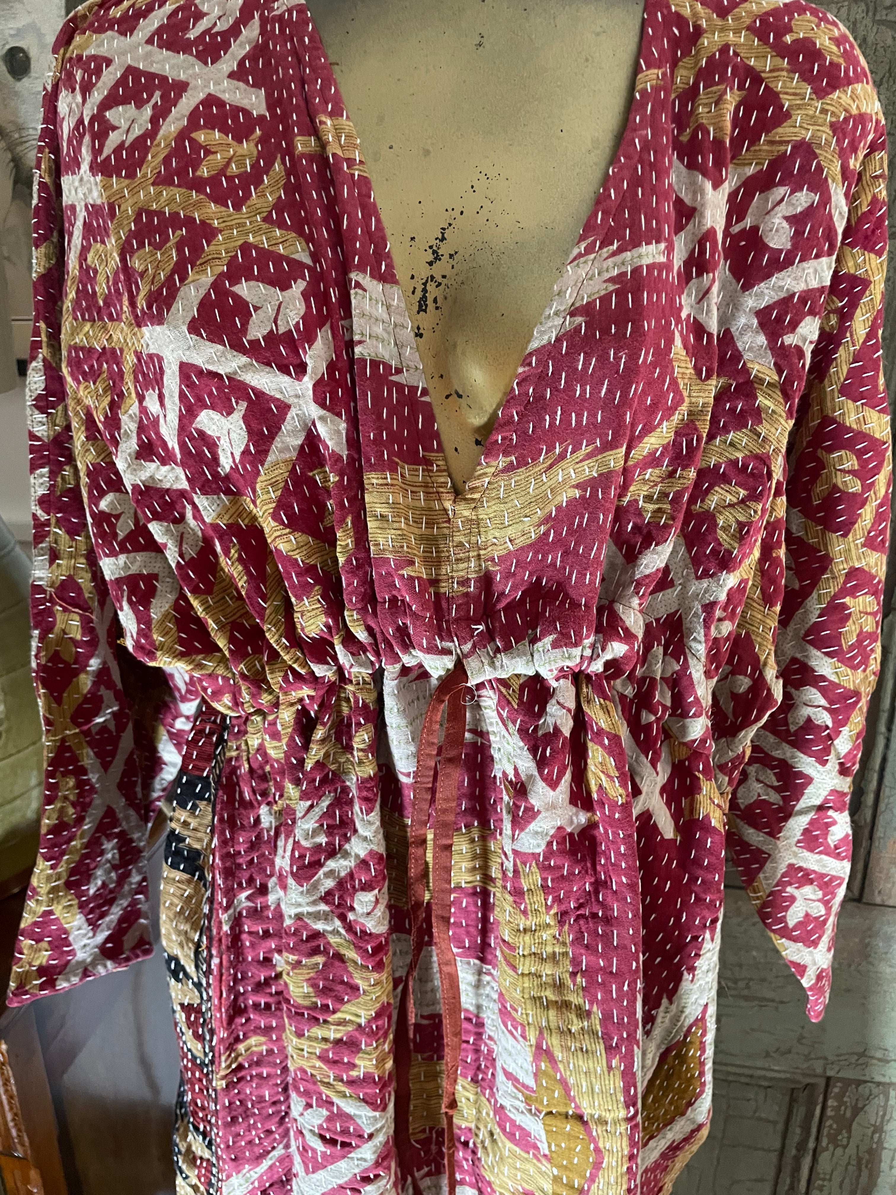 Free Size Kantha Dress