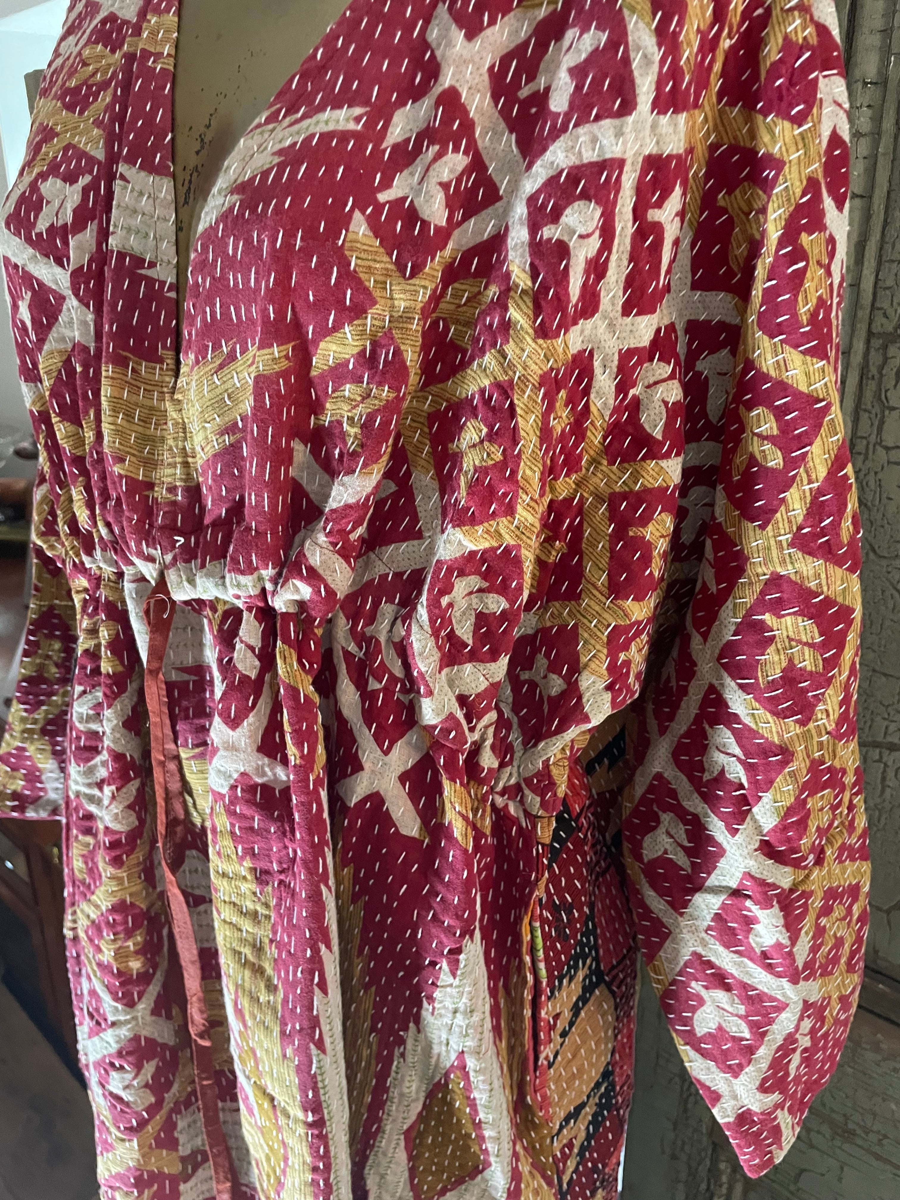 Free Size Kantha Dress