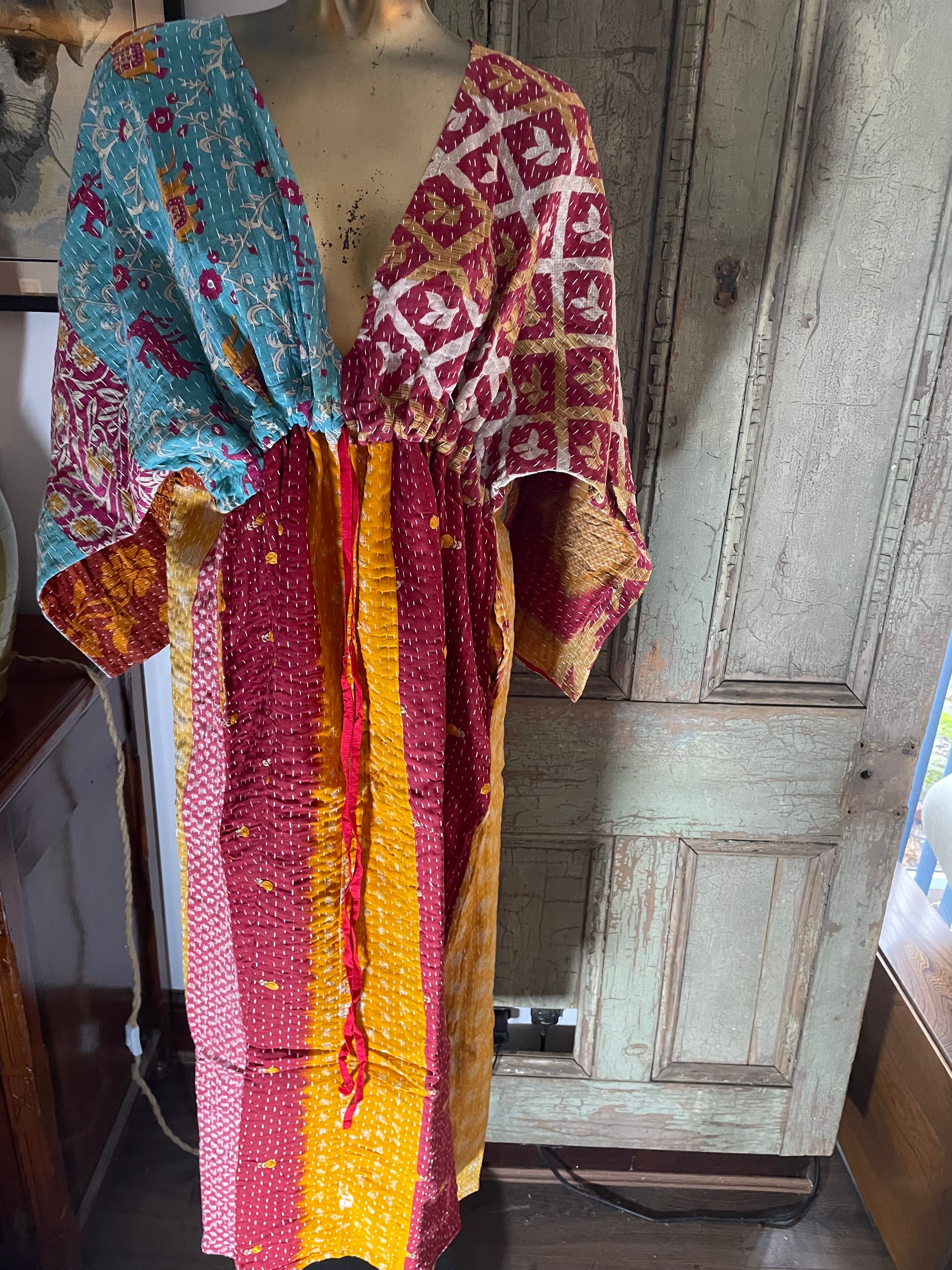 Free Size Kantha Dress