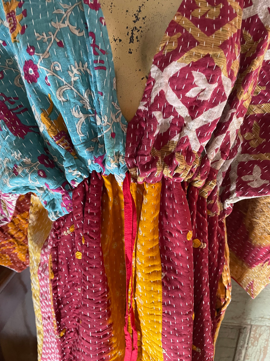 Free Size Kantha Dress
