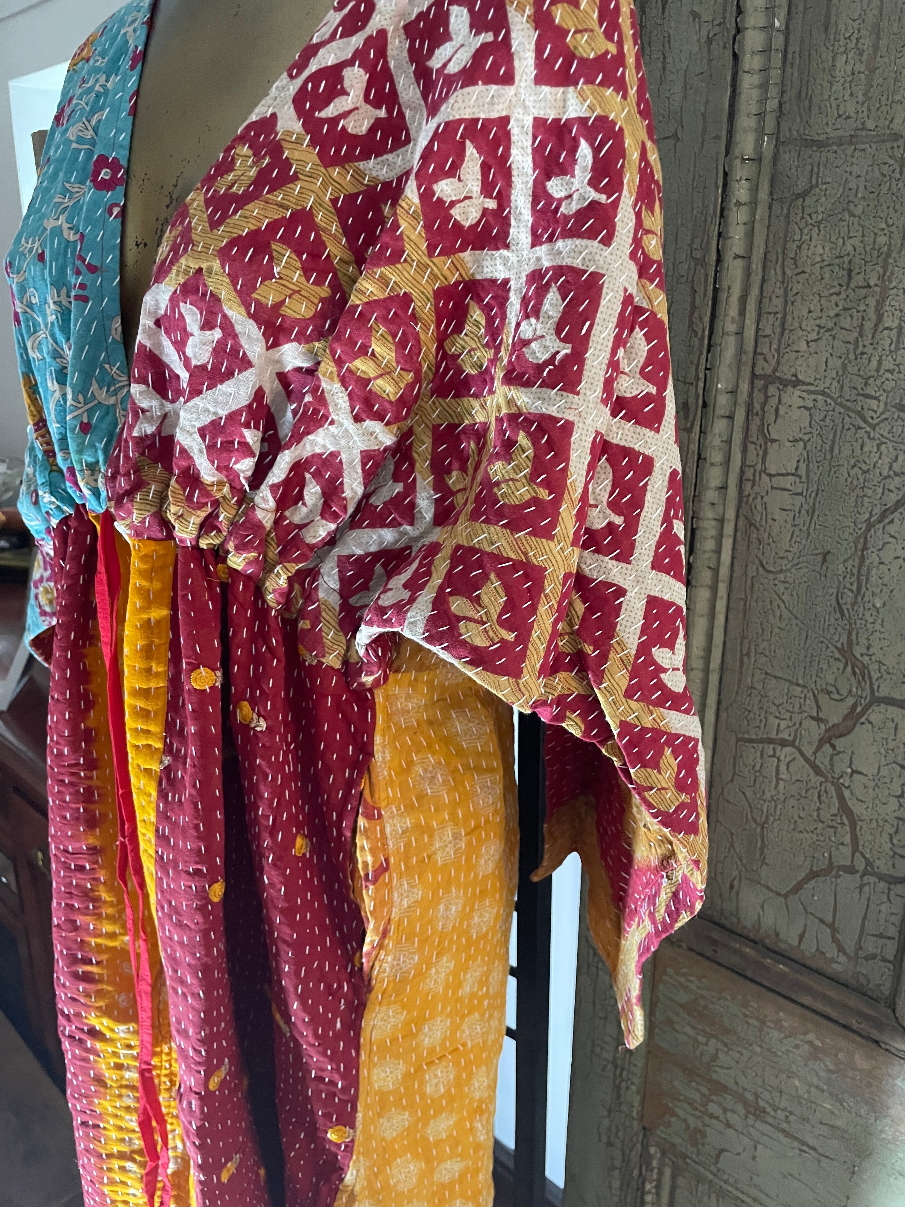 Free Size Kantha Dress