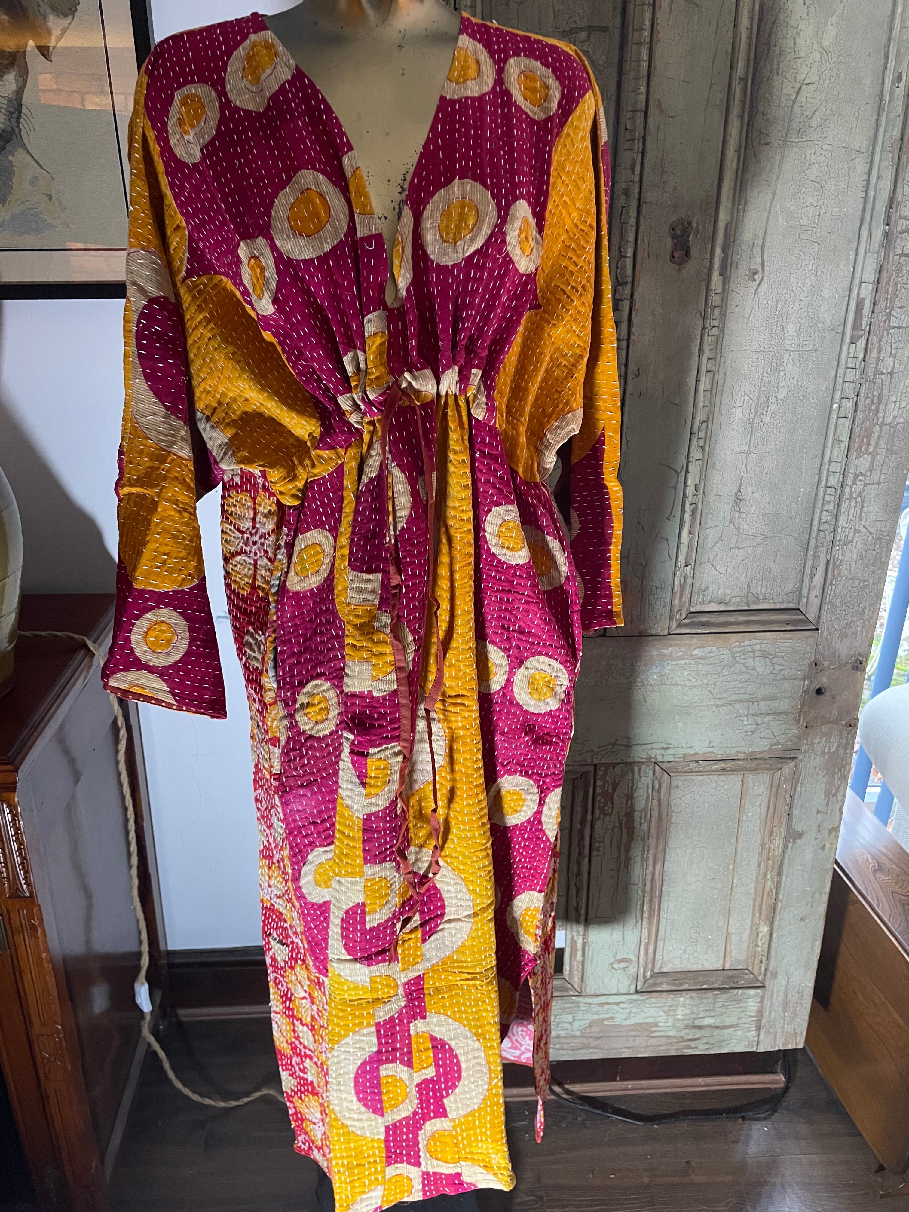 Free Size Kantha Dress