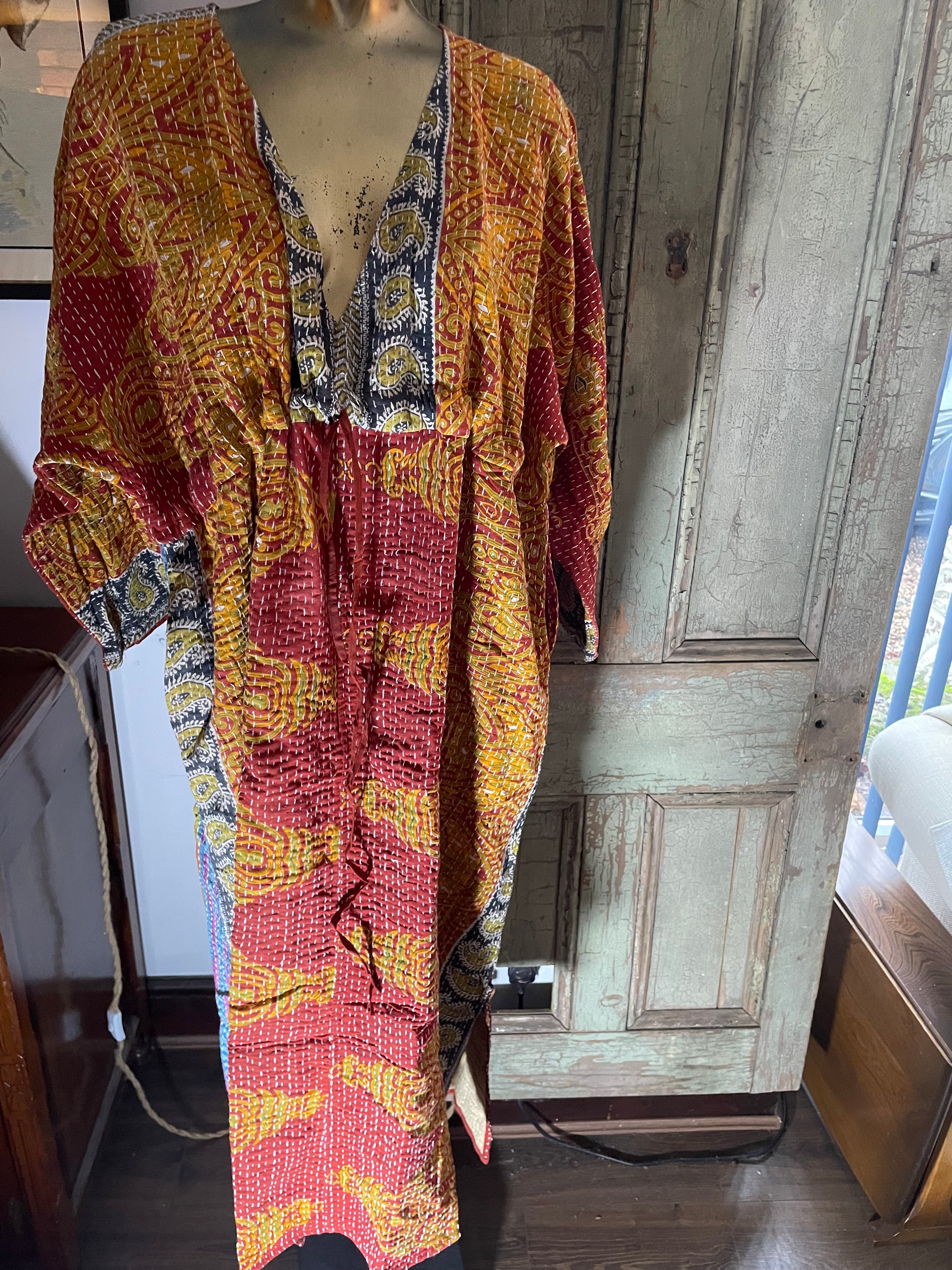 Free Size Kantha Dress