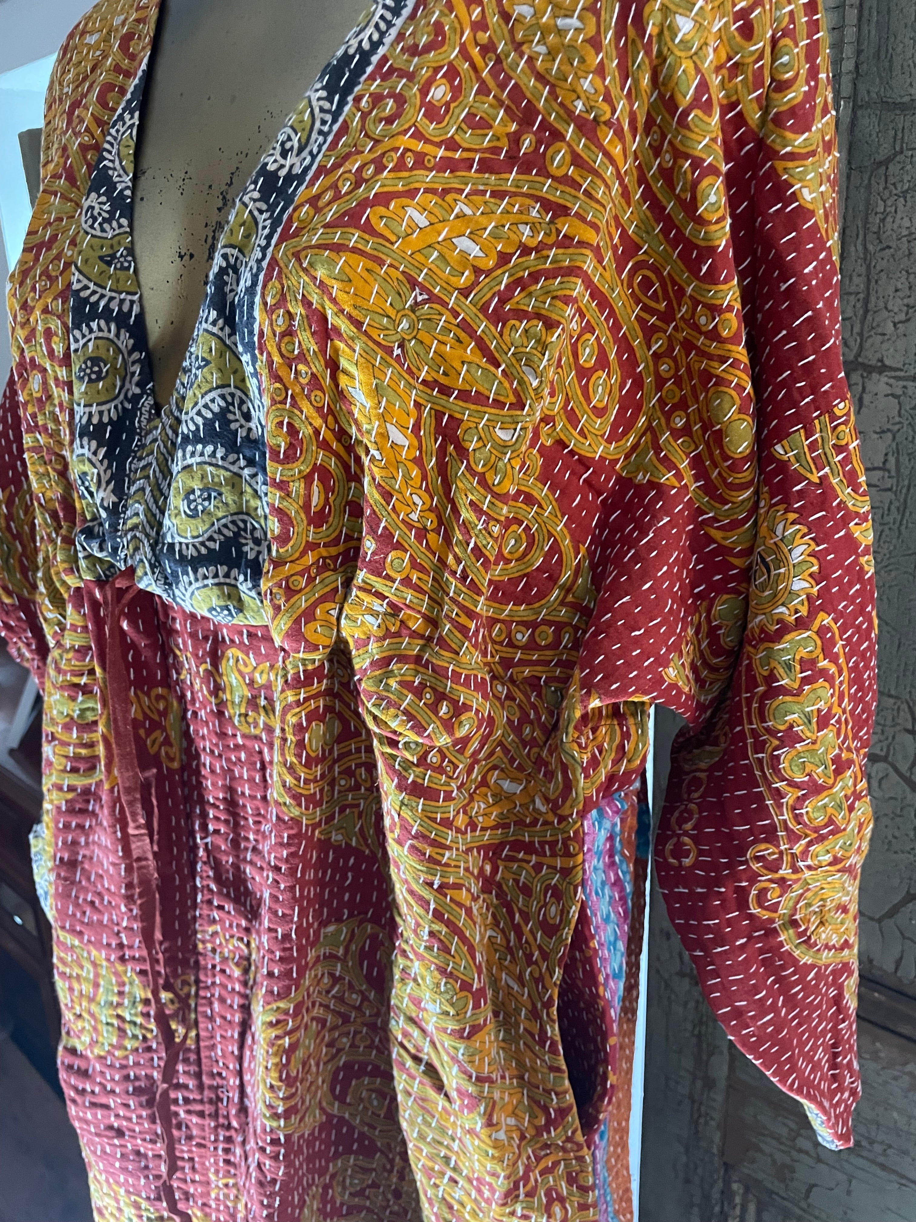 Free Size Kantha Dress