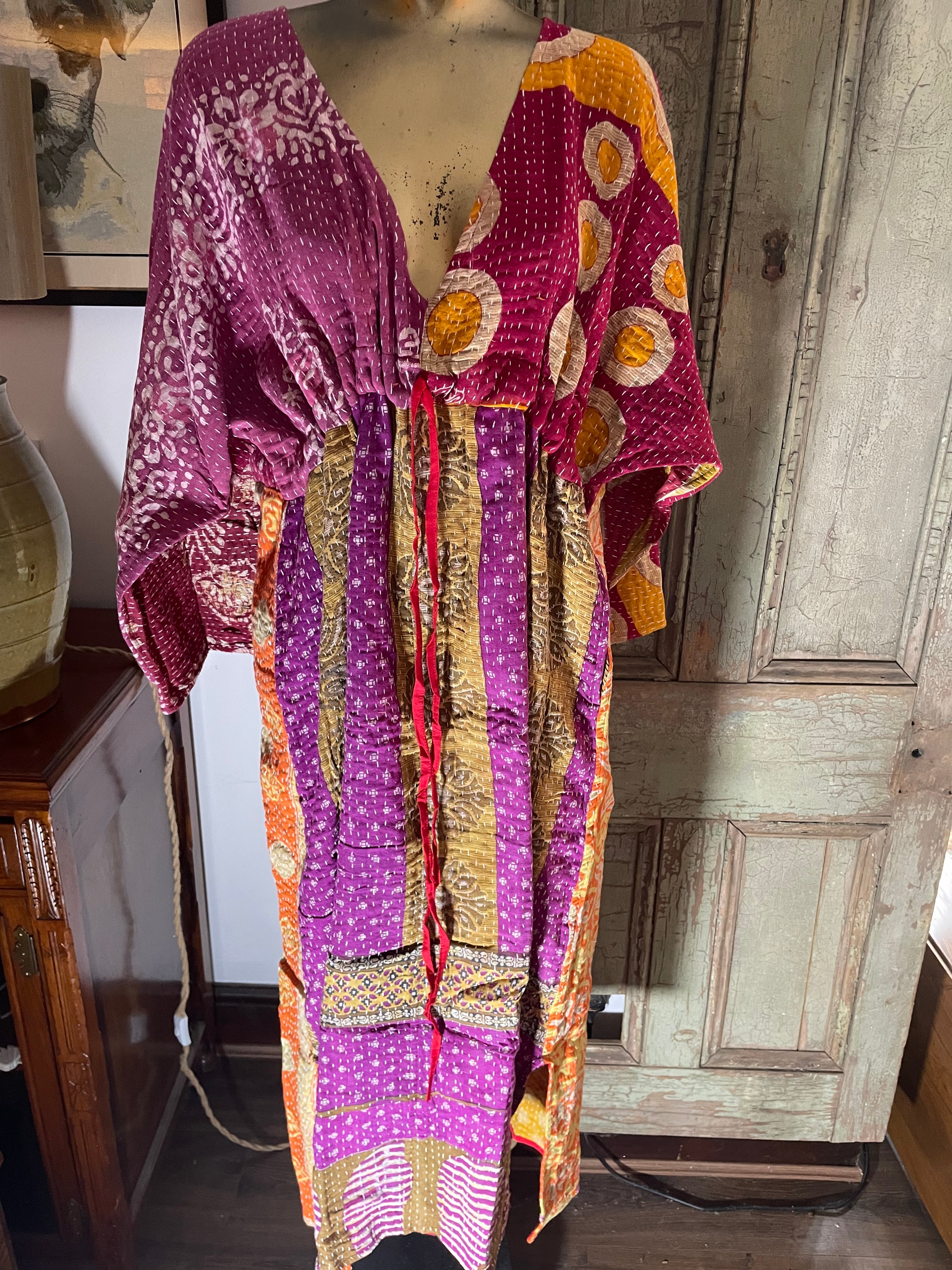 Free Size Kantha Dress
