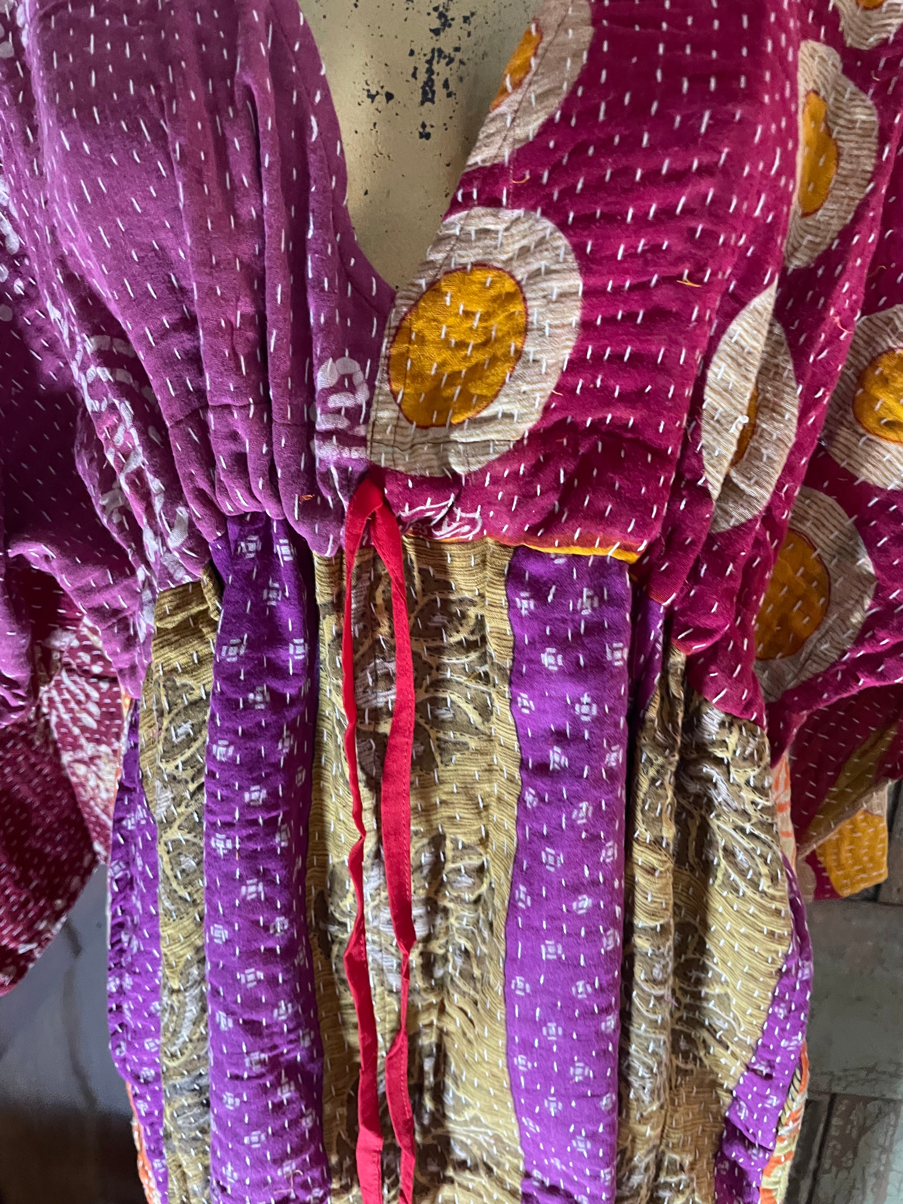 Free Size Kantha Dress