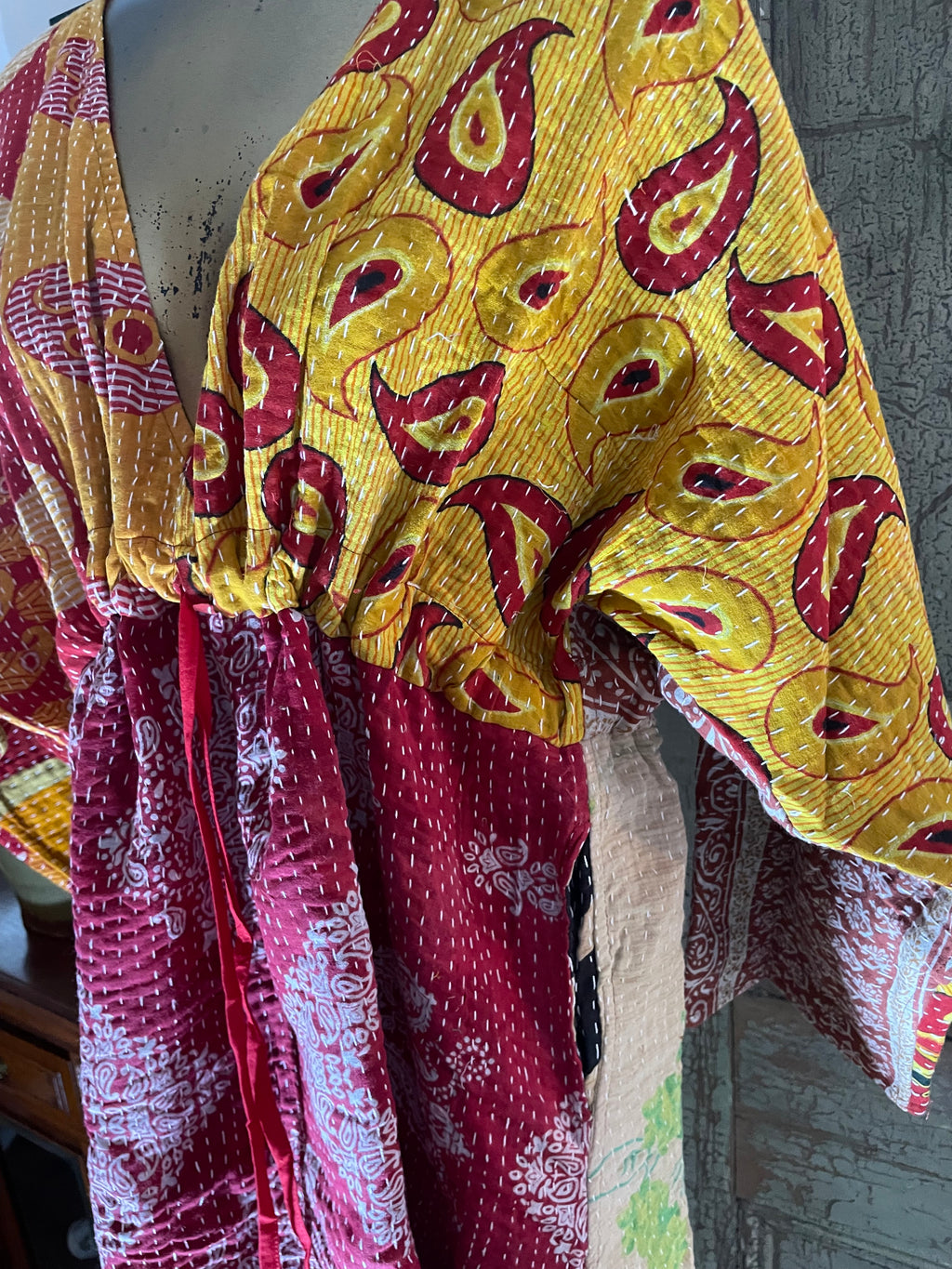 Free Size Kantha Dress