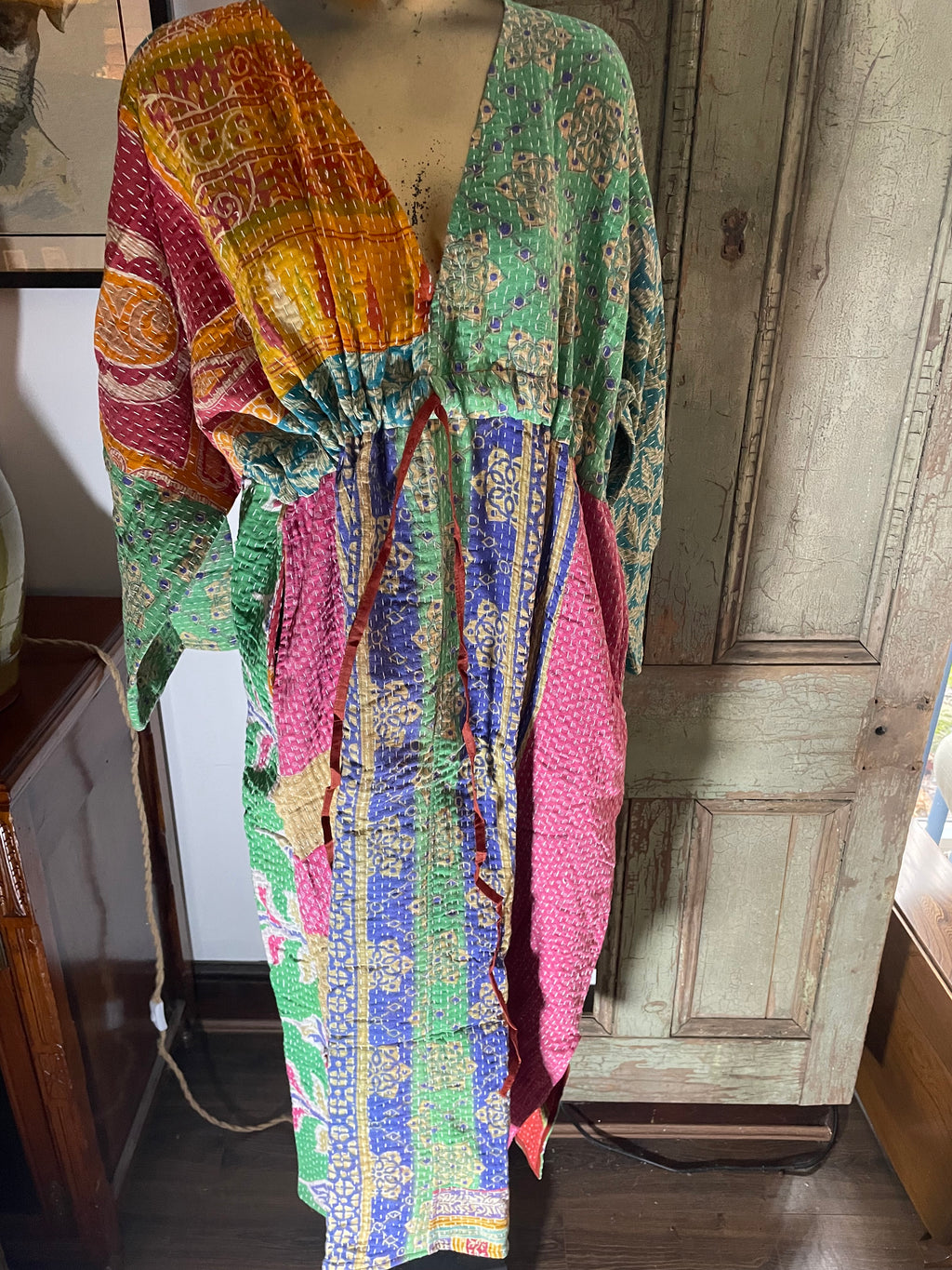 Free Size Kantha Dress