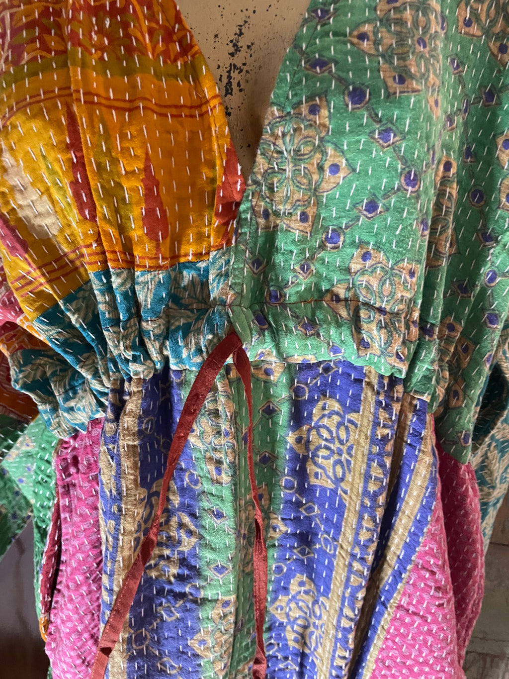 Free Size Kantha Dress