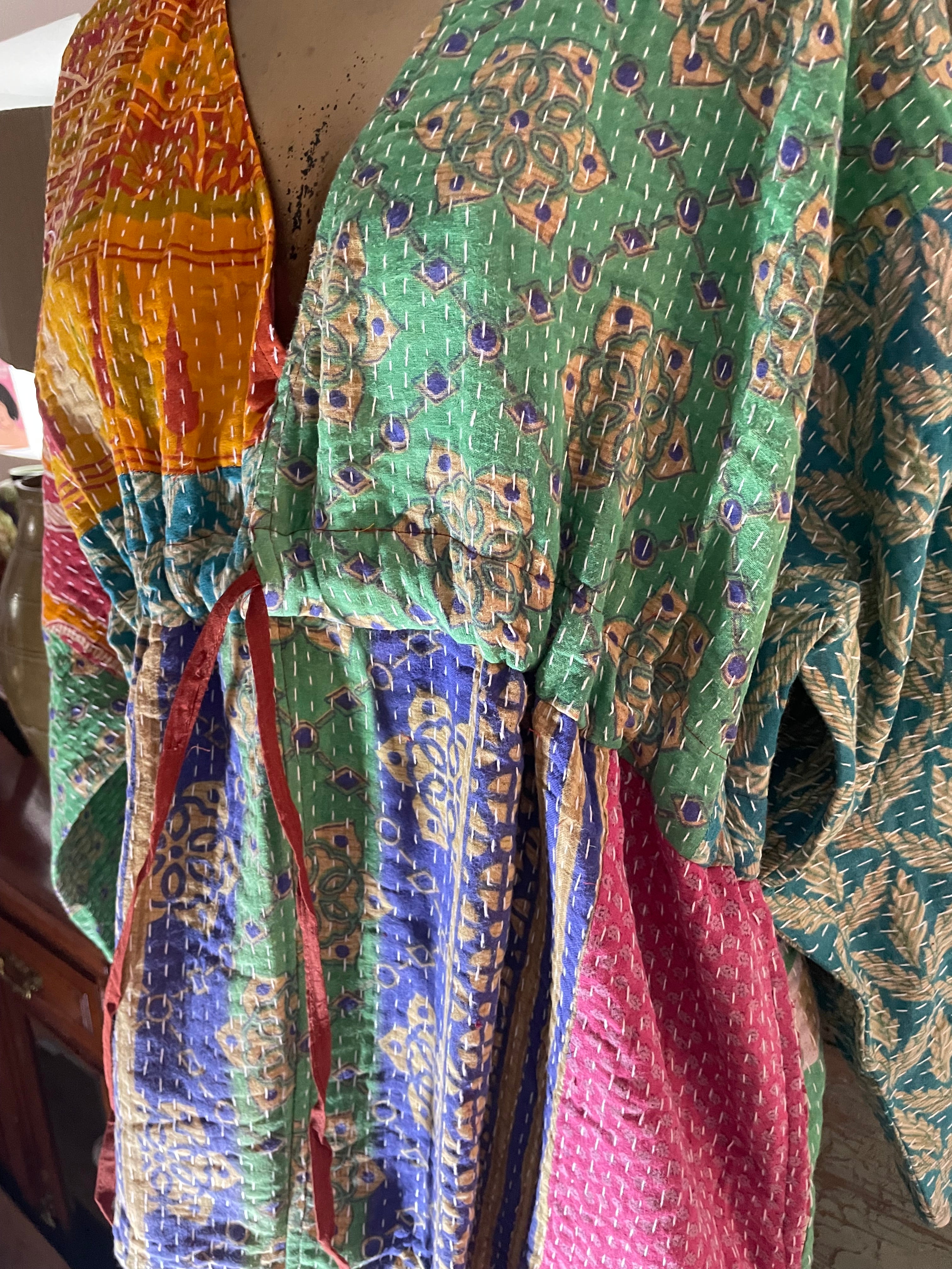 Free Size Kantha Dress