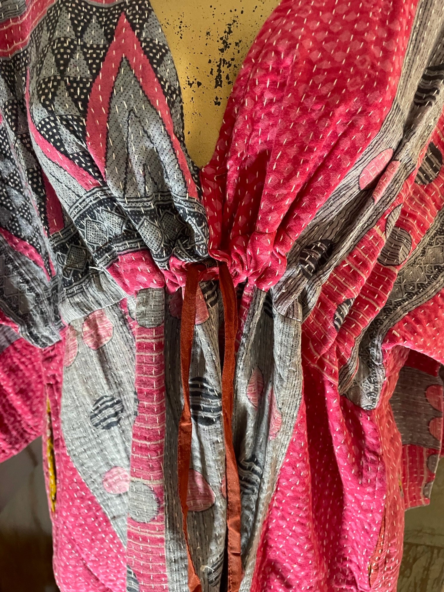 Free Size Kantha Dress