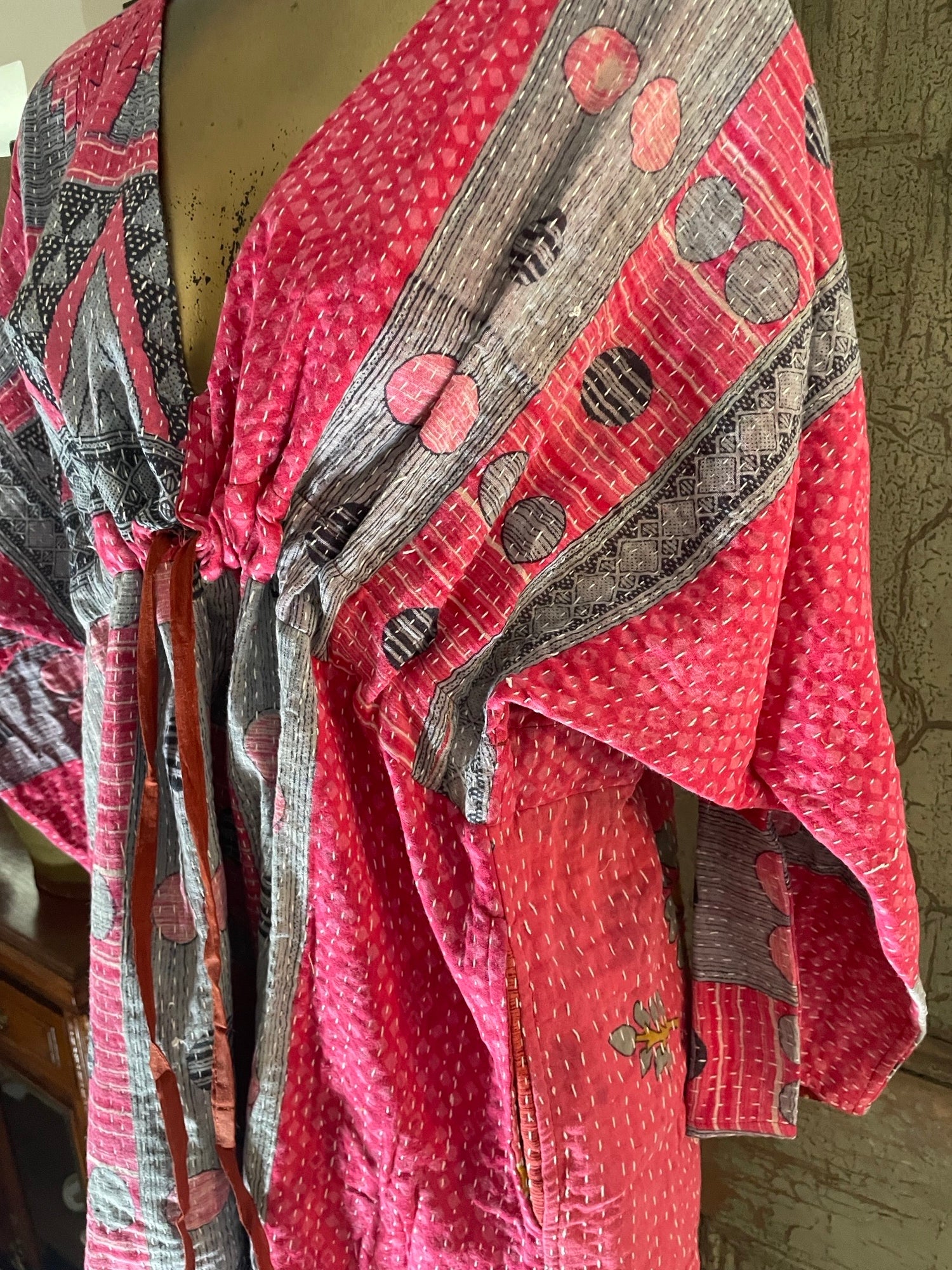 Free Size Kantha Dress