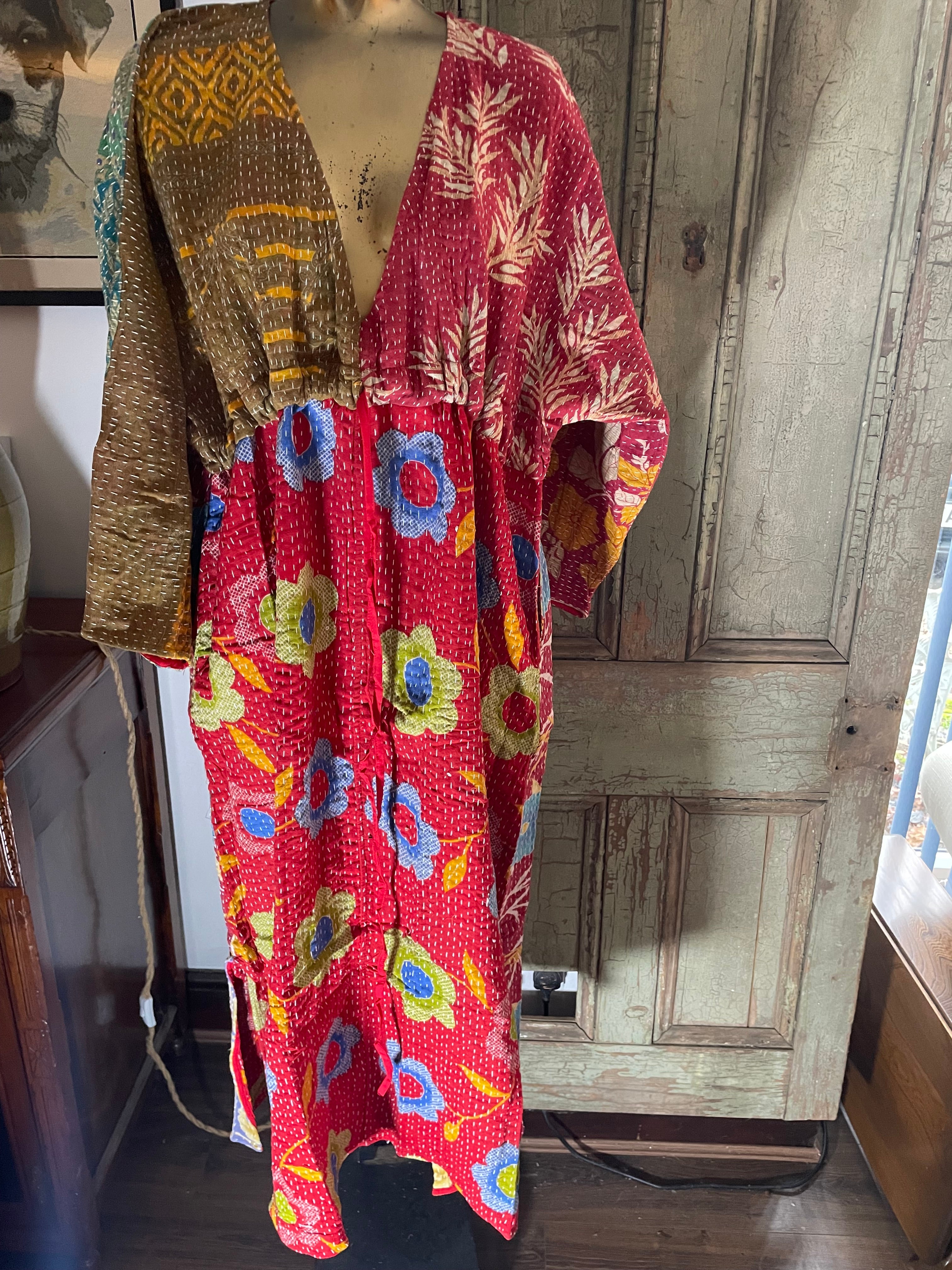 Free Size Kantha Dress