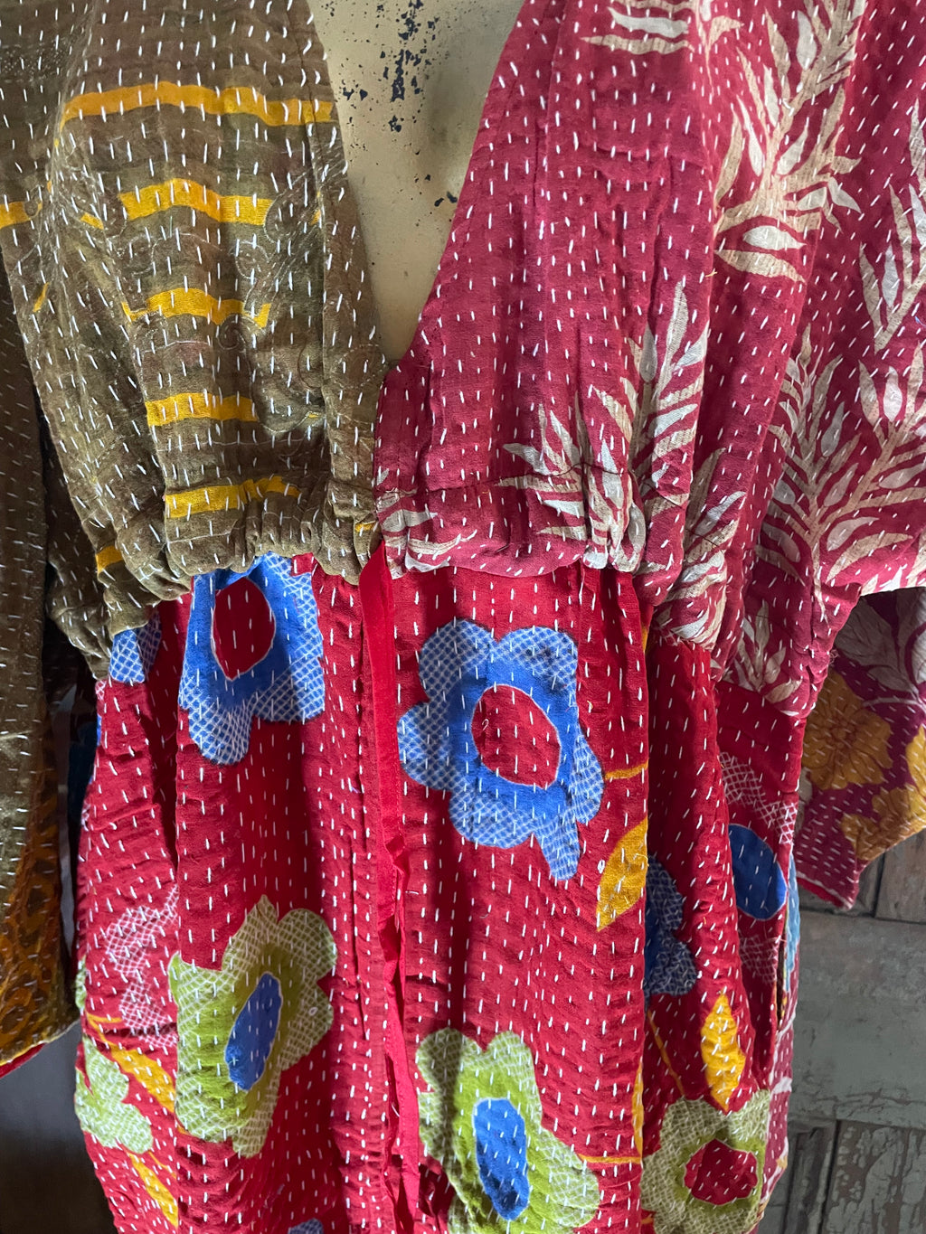 Free Size Kantha Dress