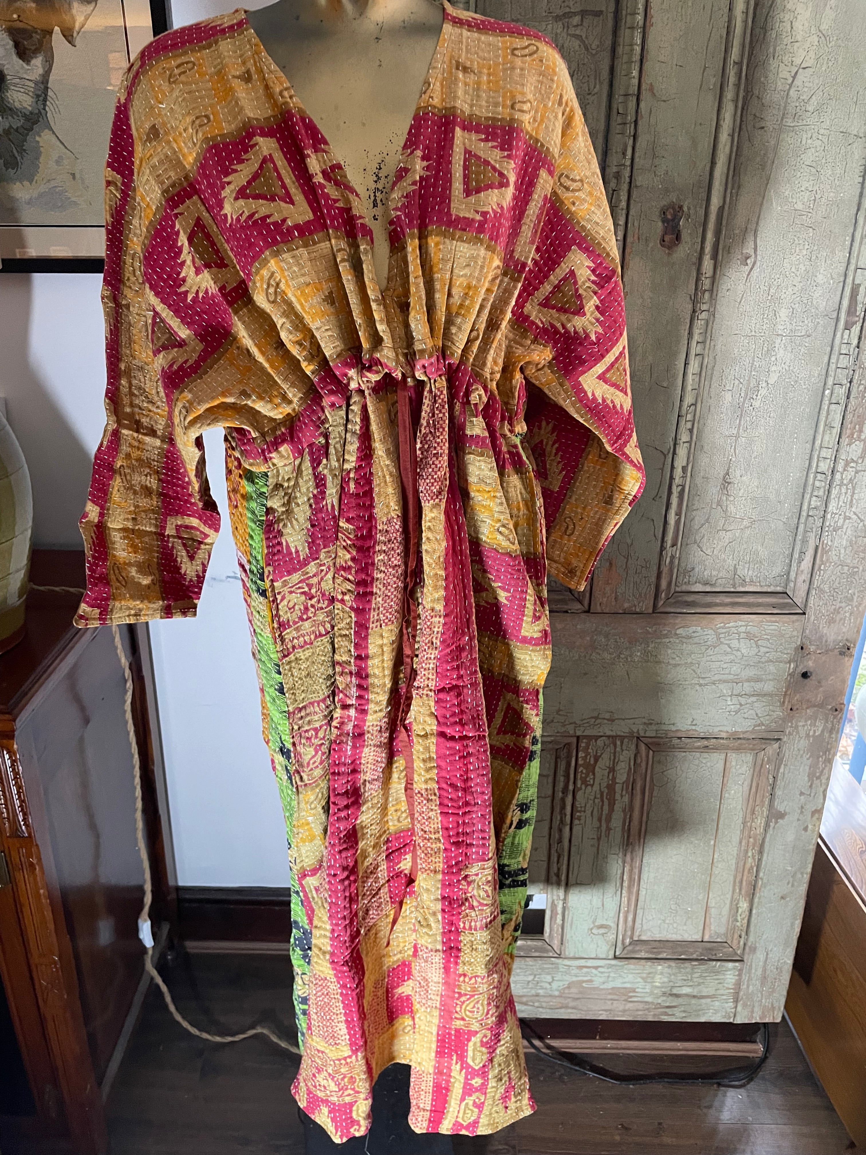 Free Size Kantha Dress