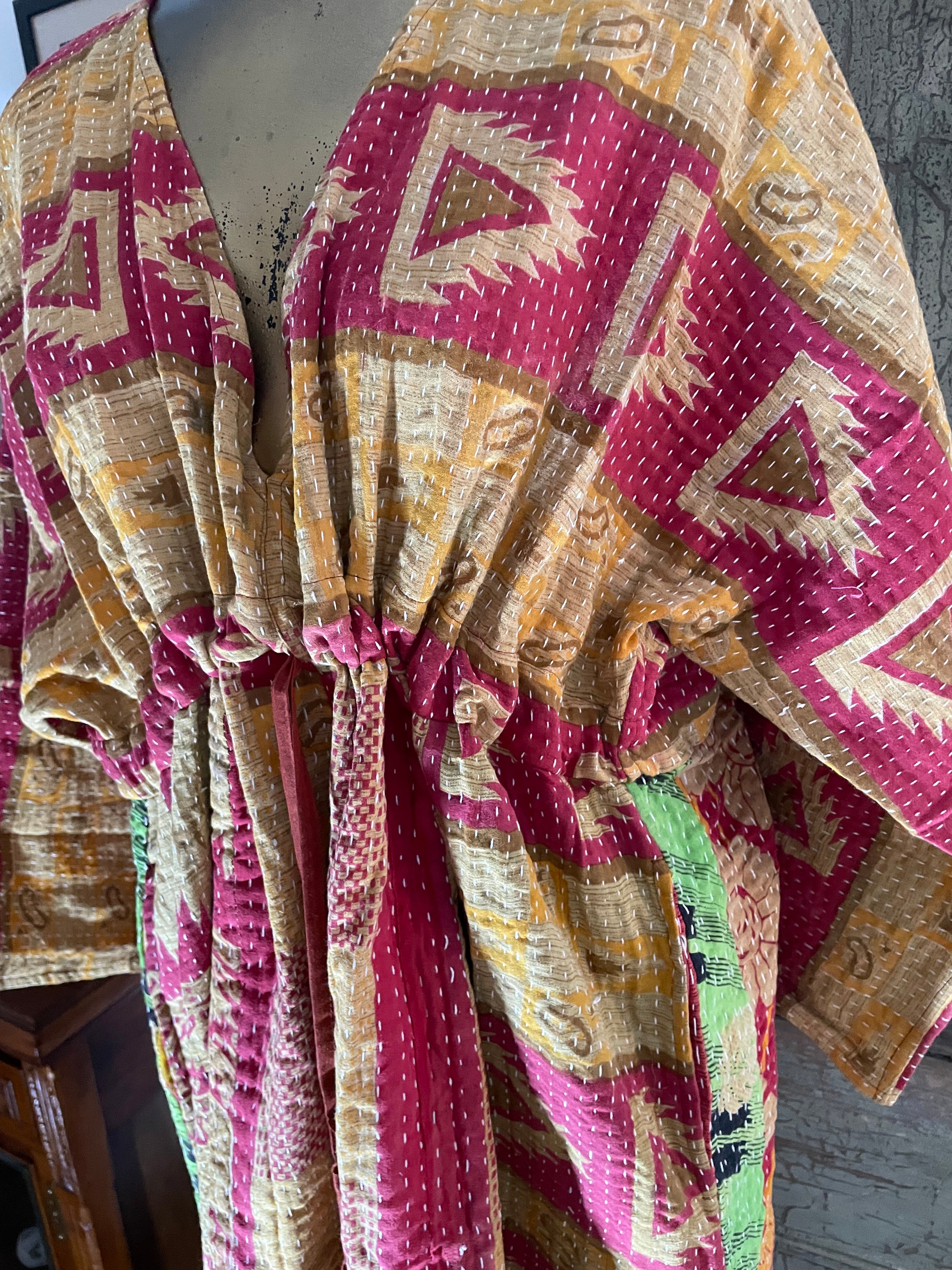 Free Size Kantha Dress