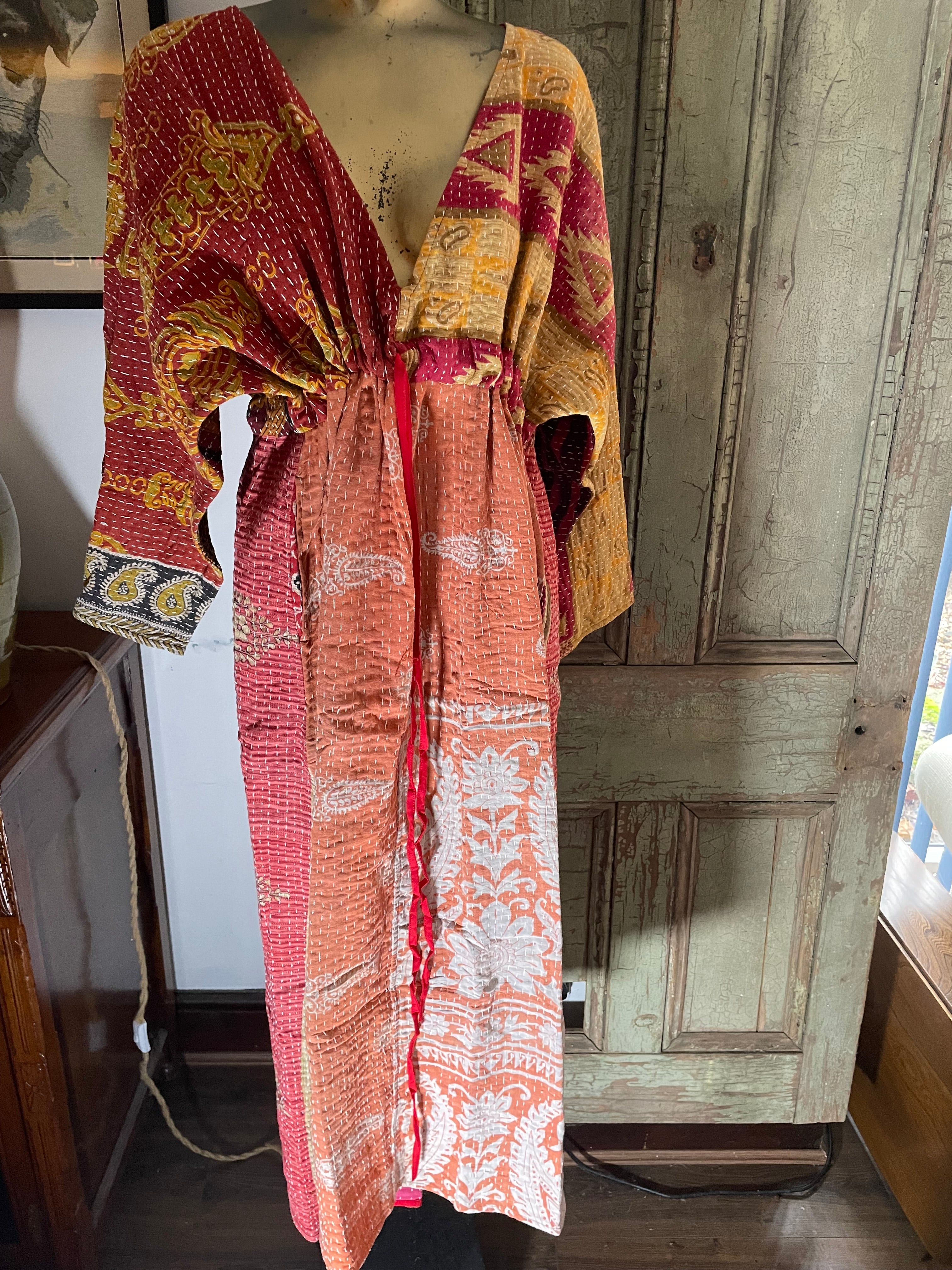 Free Size Kantha Dress