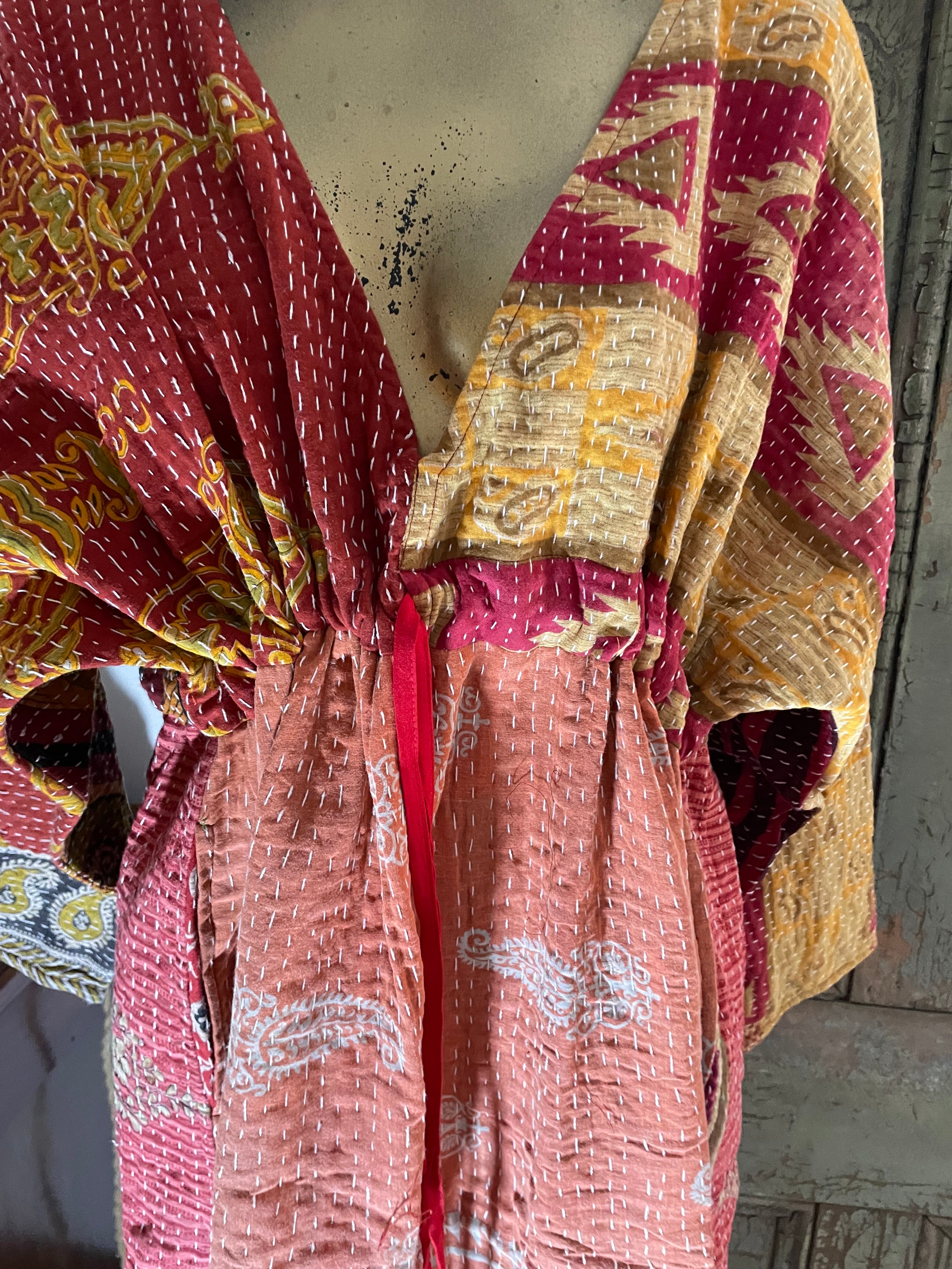 Free Size Kantha Dress