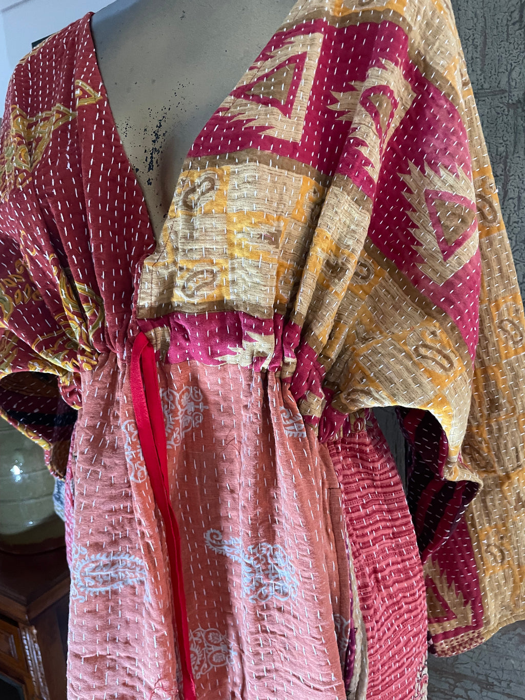 Free Size Kantha Dress