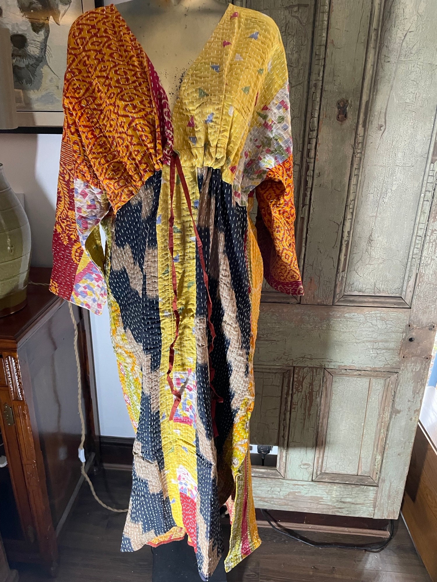 Free Size Kantha Dress