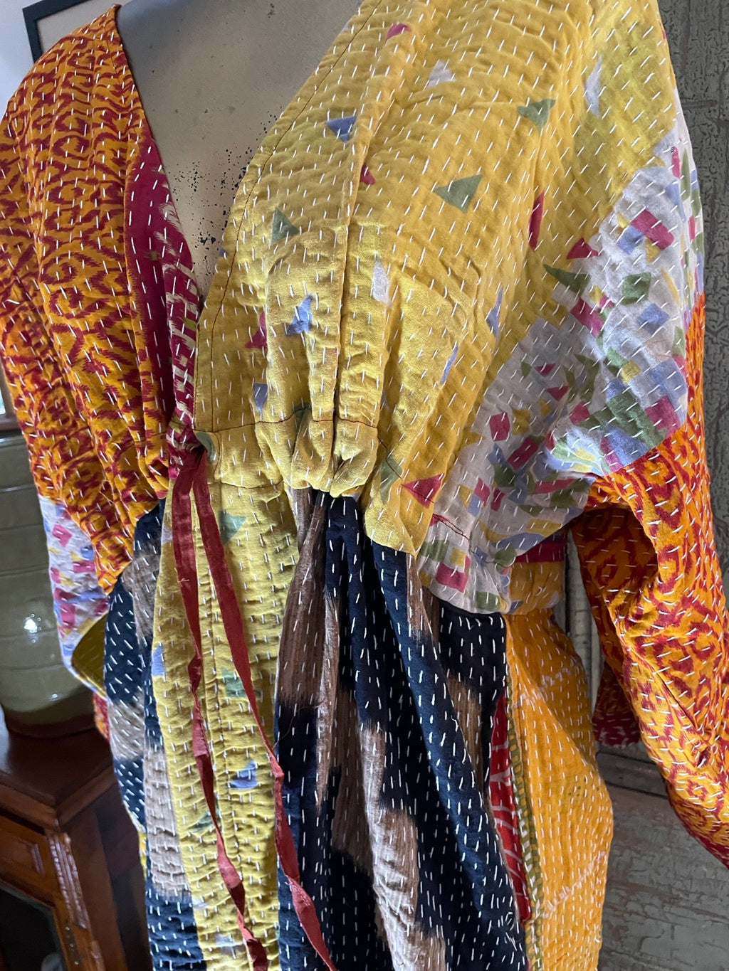 Free Size Kantha Dress
