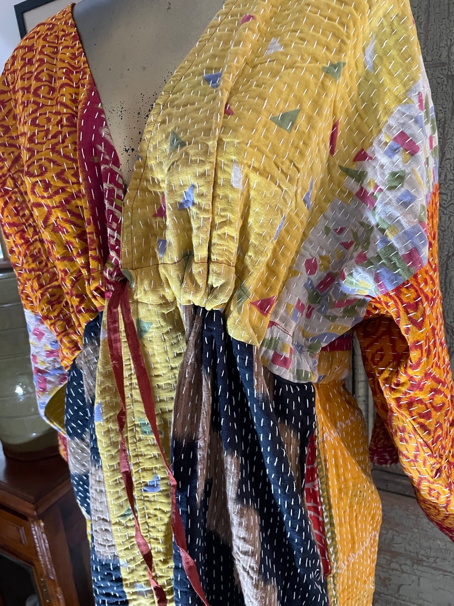 Free Size Kantha Dress