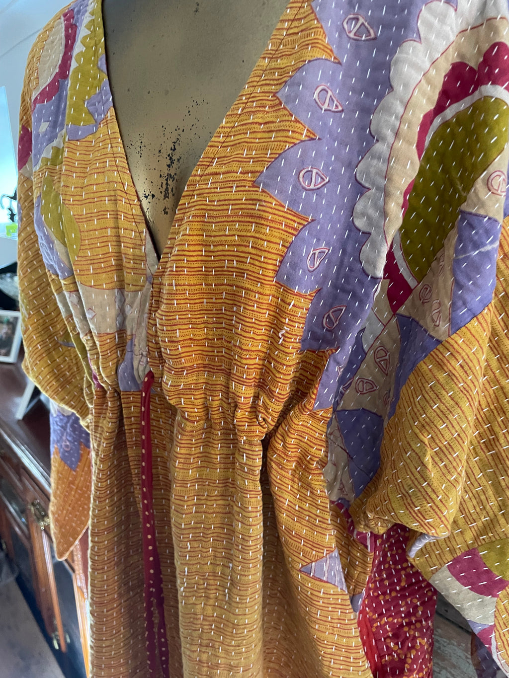 Free Size Kantha Dress