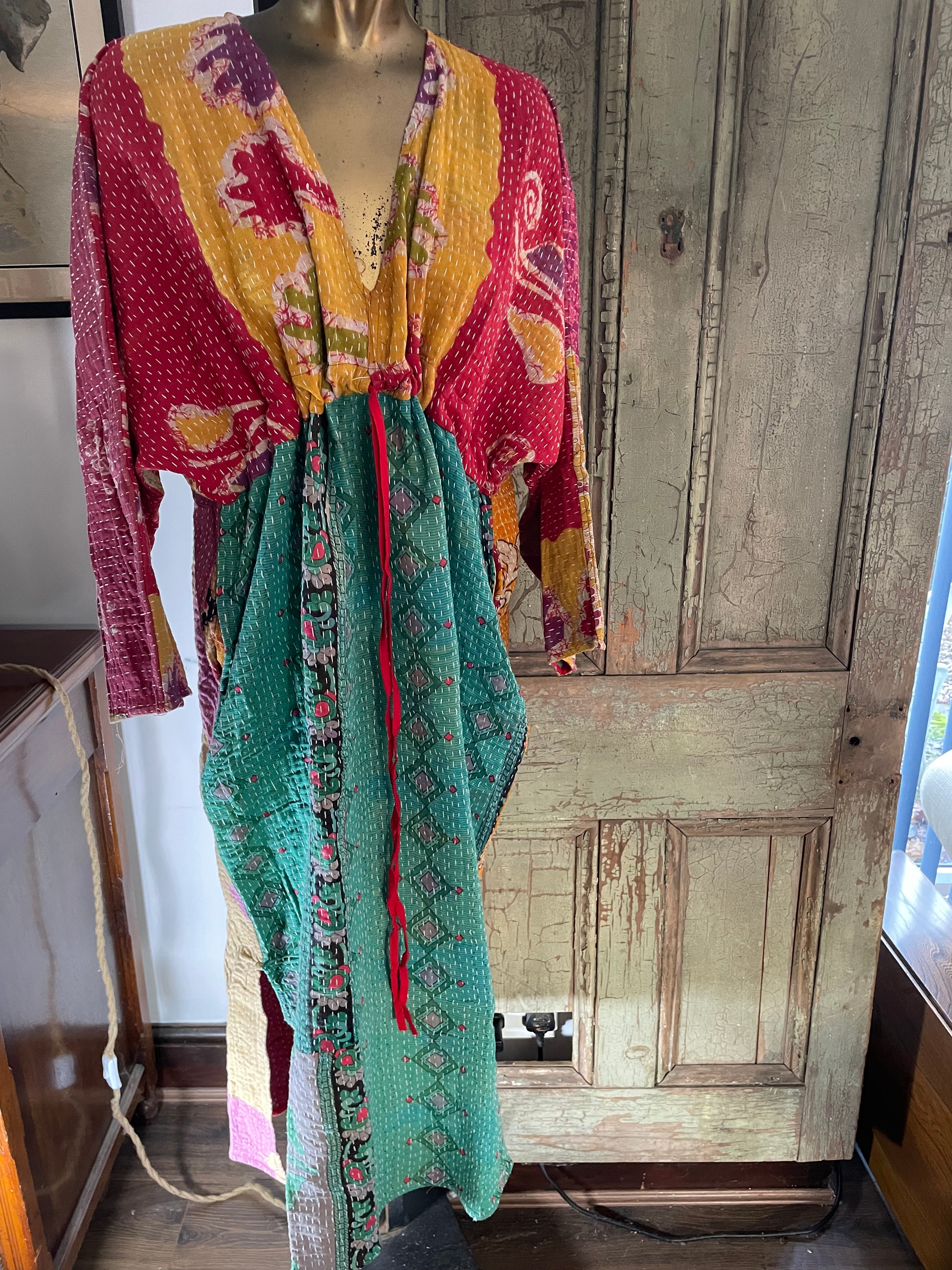 Free Size Kantha Dress