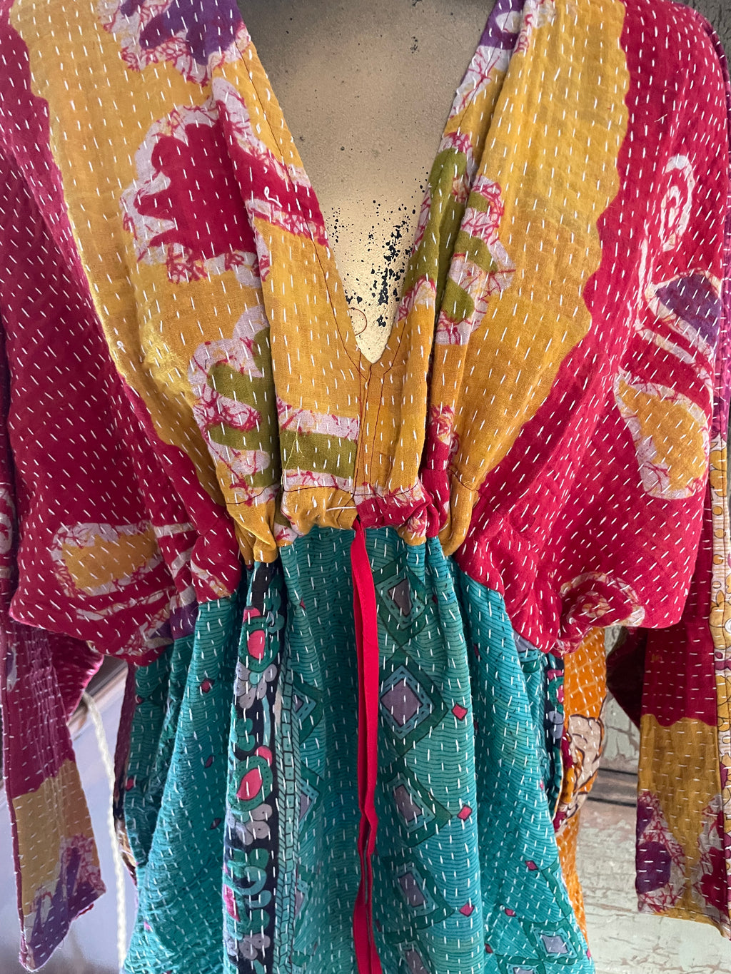 Free Size Kantha Dress
