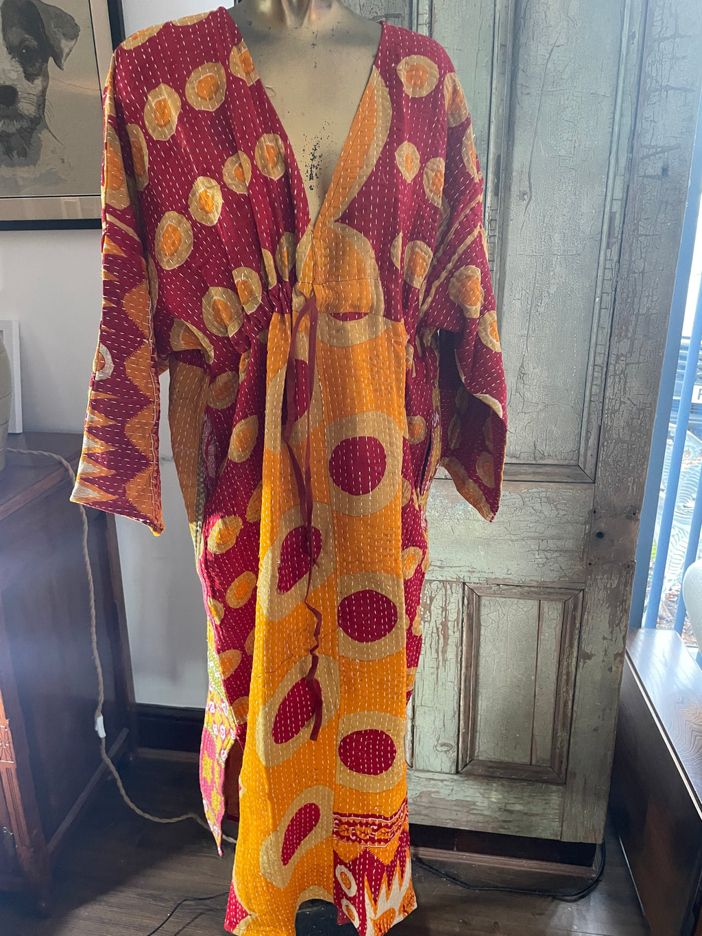 Free Size Kantha Dress