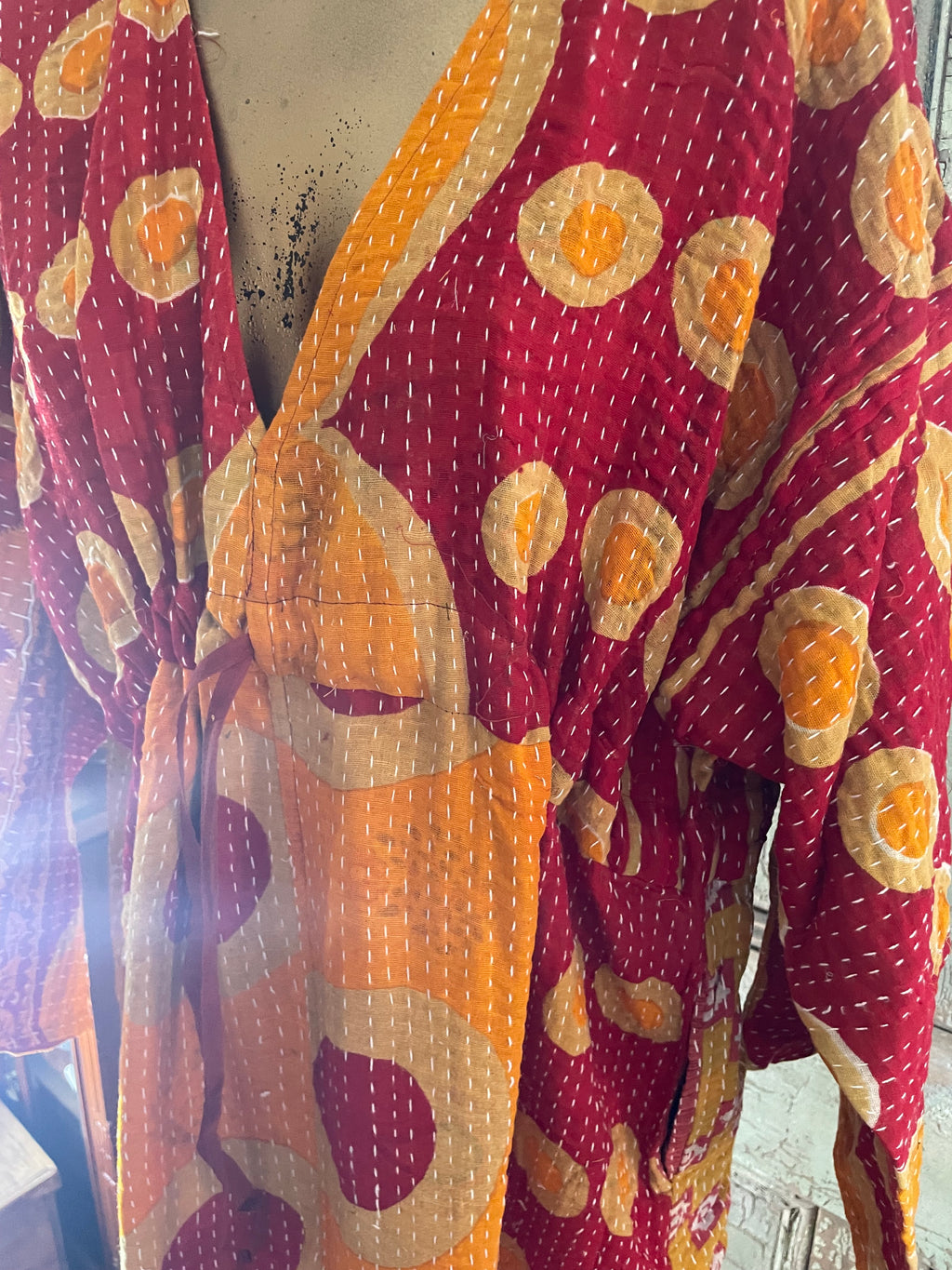 Free Size Kantha Dress