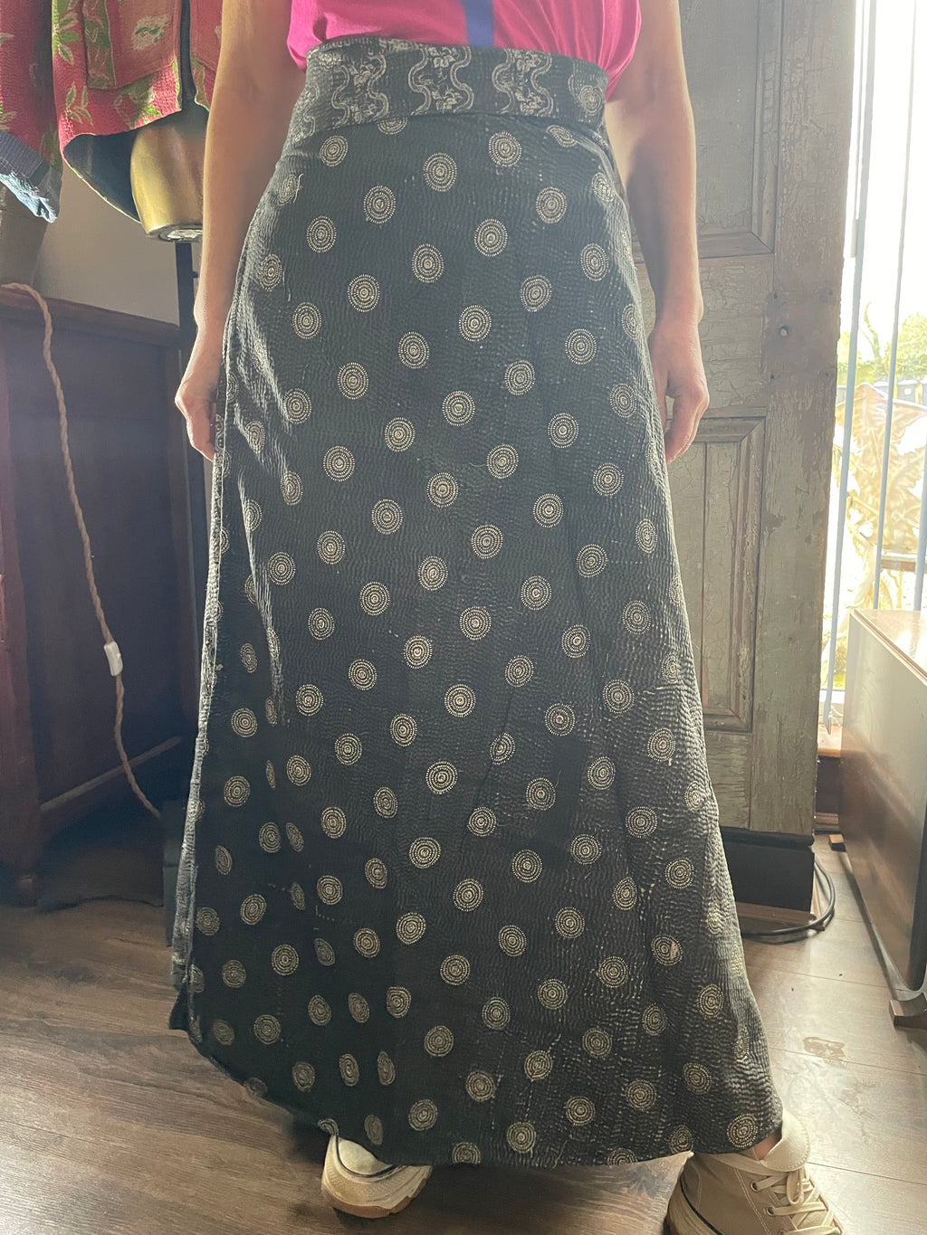 Kantha Reversible Wrap Around Skirts (Size 8-12)