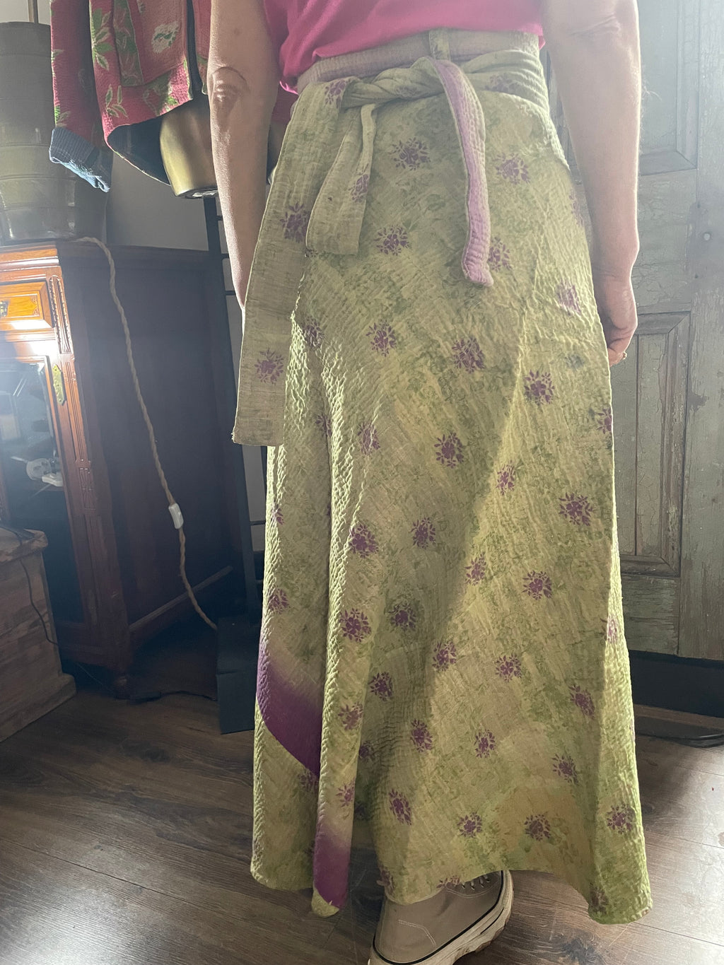 Kantha Reversible Wrap Around Skirts (Size 8-12)