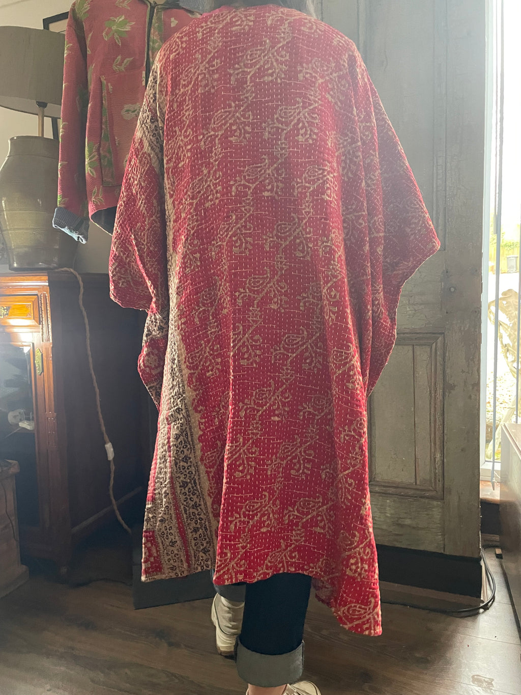 Kantha Sleeveless wrap