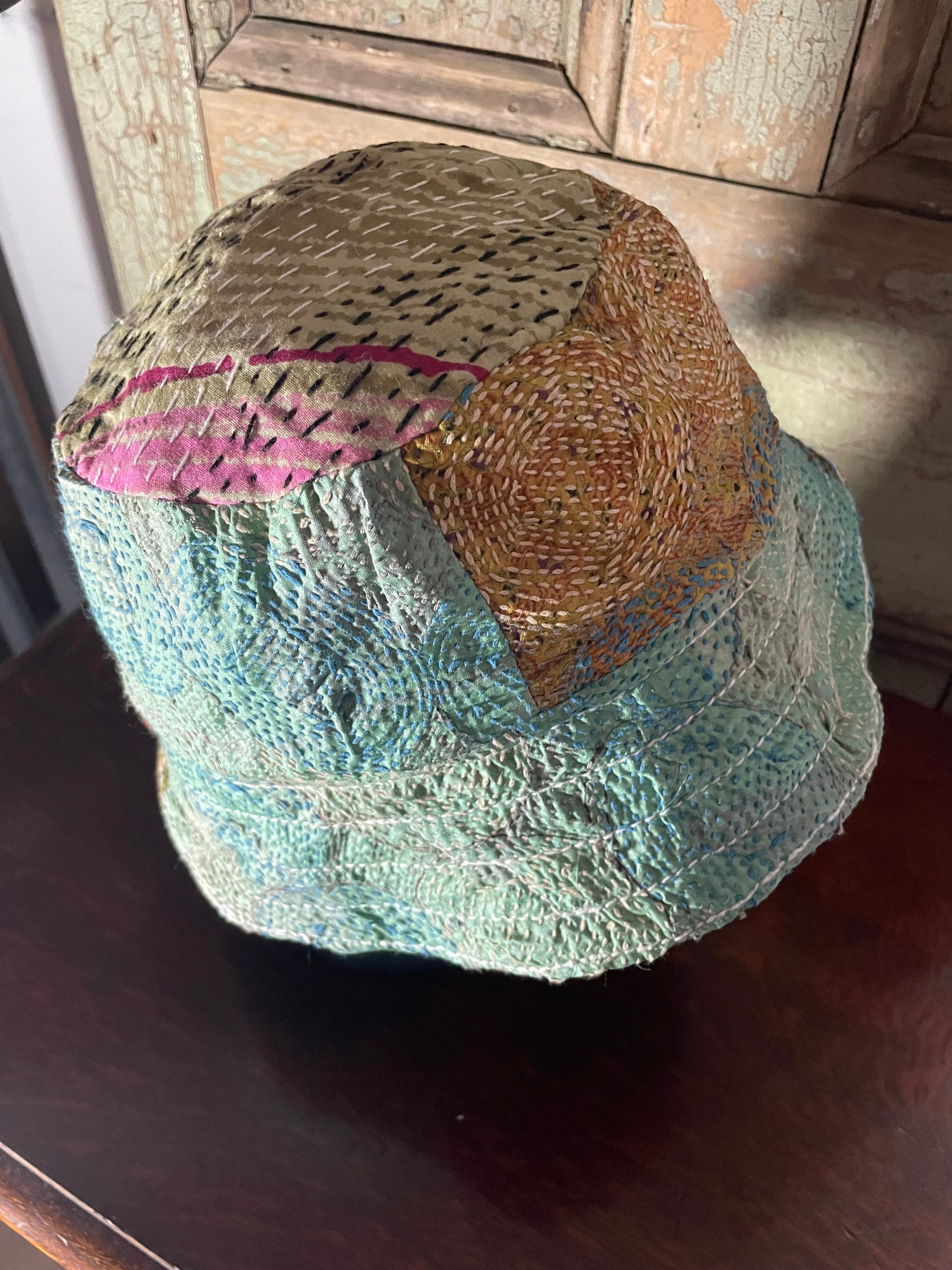 Reversible Kantha Bucket Hat
