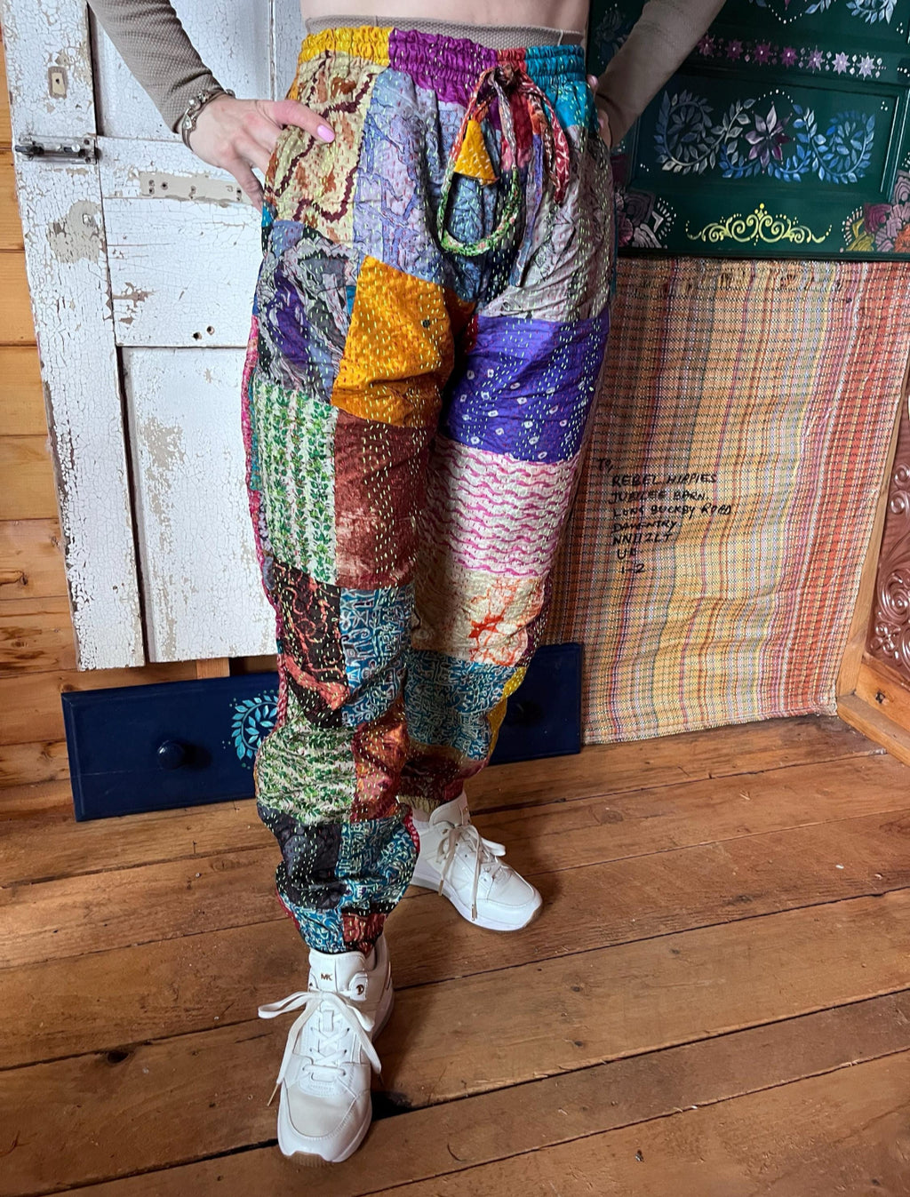 Kantha Patchwork trousers