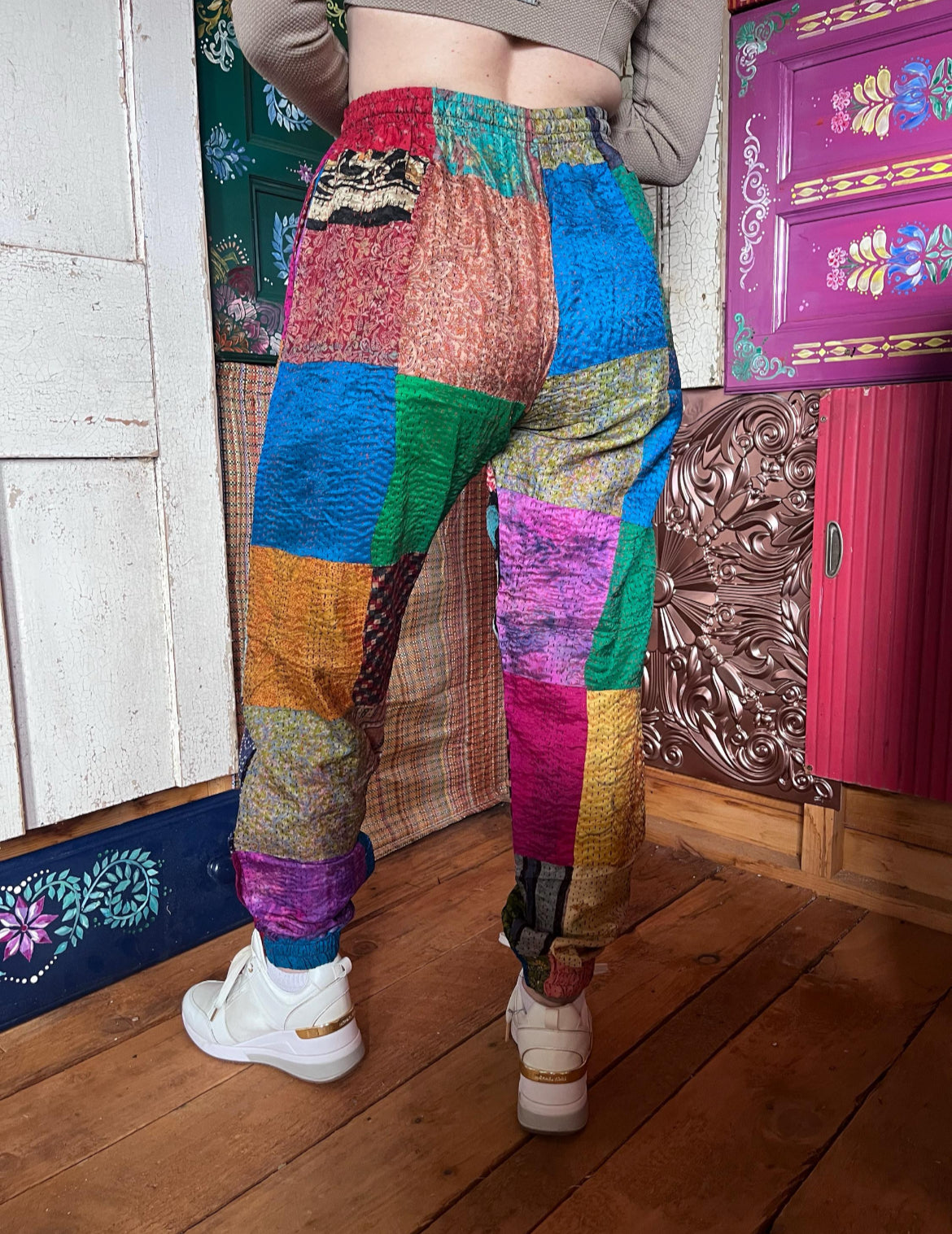 Kantha Patchwork trousers