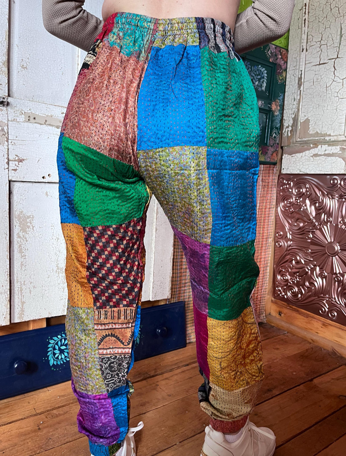 Kantha Patchwork trousers