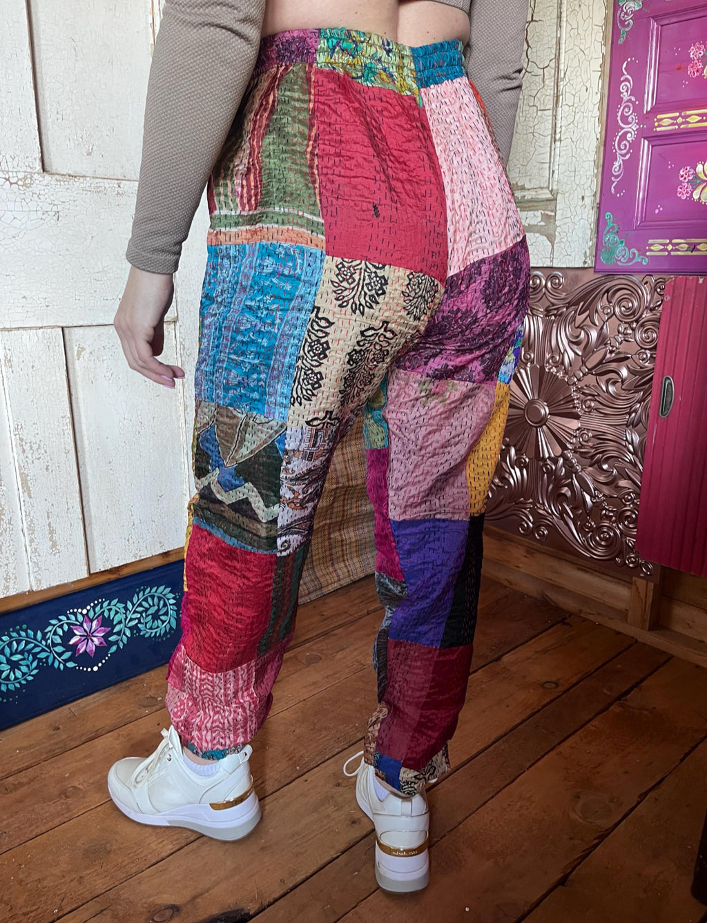 Kantha Patchwork trousers