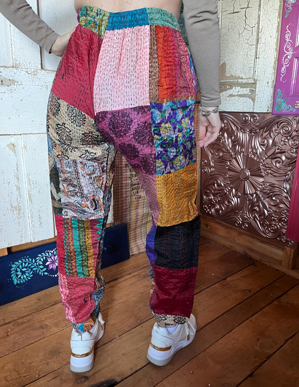 Kantha Patchwork trousers
